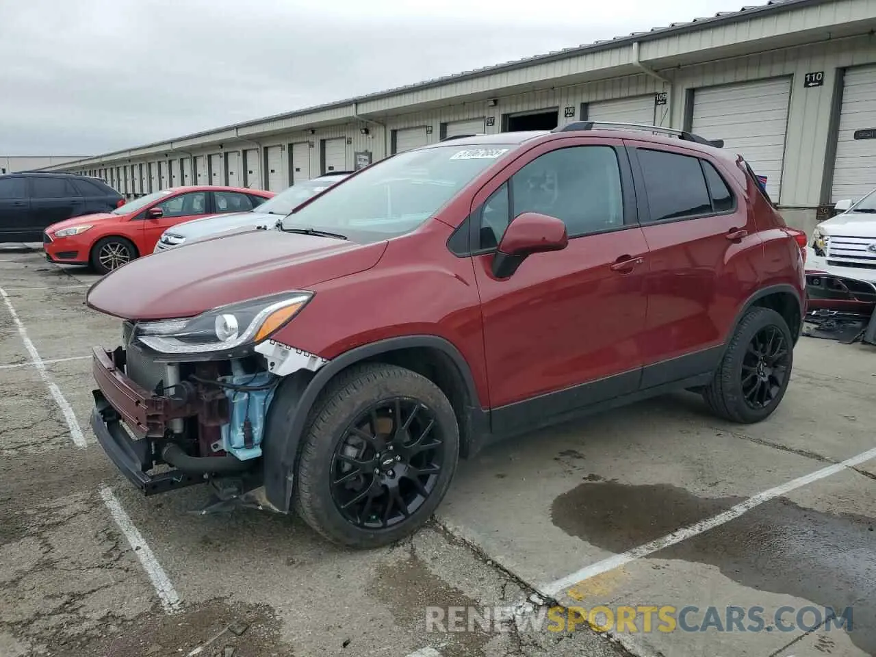 1 fotografías del automóvil dañado KL7CJPSB3MB338744 CHEVROLET TRAX 2021