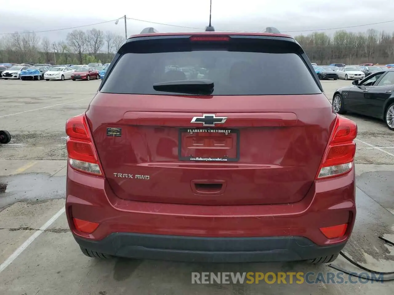 6 fotografías del automóvil dañado KL7CJPSB3MB338744 CHEVROLET TRAX 2021
