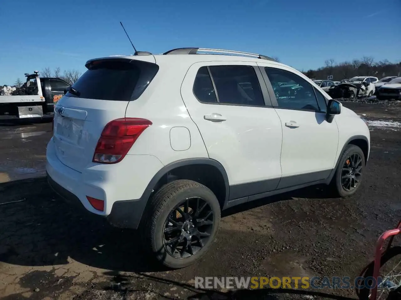 3 fotografías del automóvil dañado KL7CJPSB3MB359450 CHEVROLET TRAX 2021