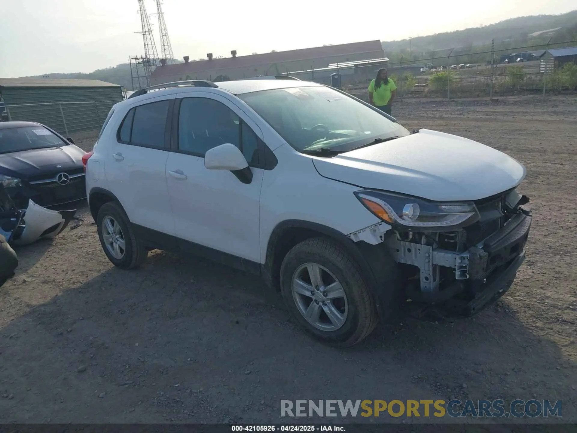 1 fotografías del automóvil dañado KL7CJPSB4MB306546 CHEVROLET TRAX 2021