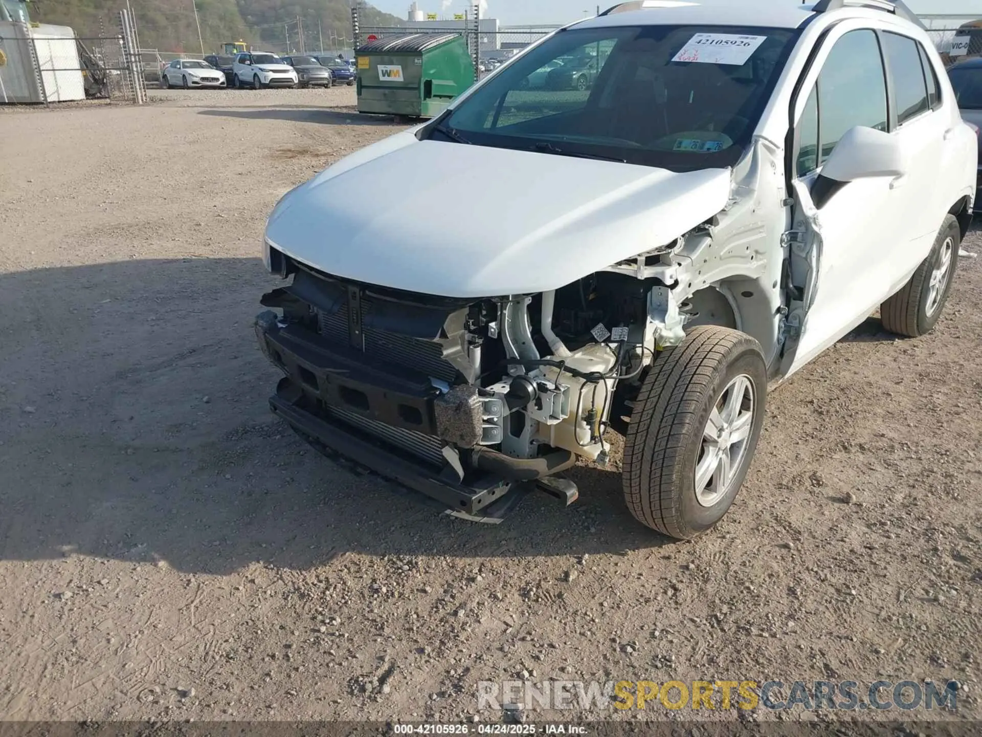 6 fotografías del automóvil dañado KL7CJPSB4MB306546 CHEVROLET TRAX 2021