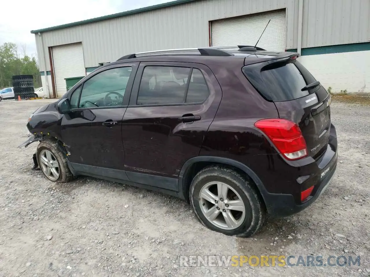 2 fotografías del automóvil dañado KL7CJPSB4MB314324 CHEVROLET TRAX 2021