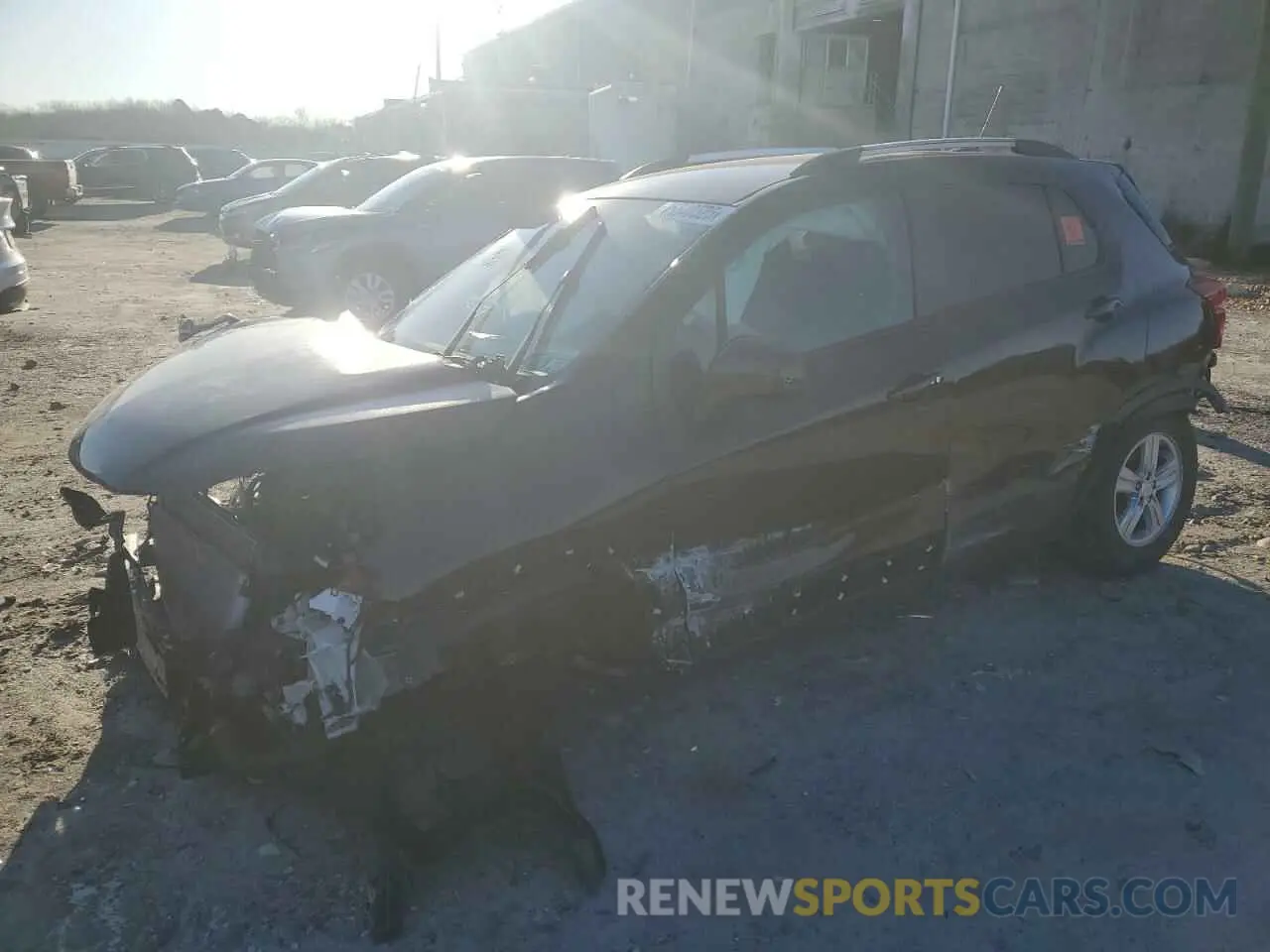 1 fotografías del automóvil dañado KL7CJPSB5MB344299 CHEVROLET TRAX 2021