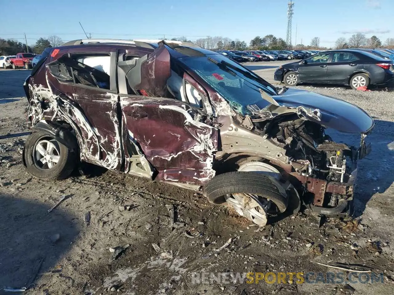 4 fotografías del automóvil dañado KL7CJPSB5MB344299 CHEVROLET TRAX 2021