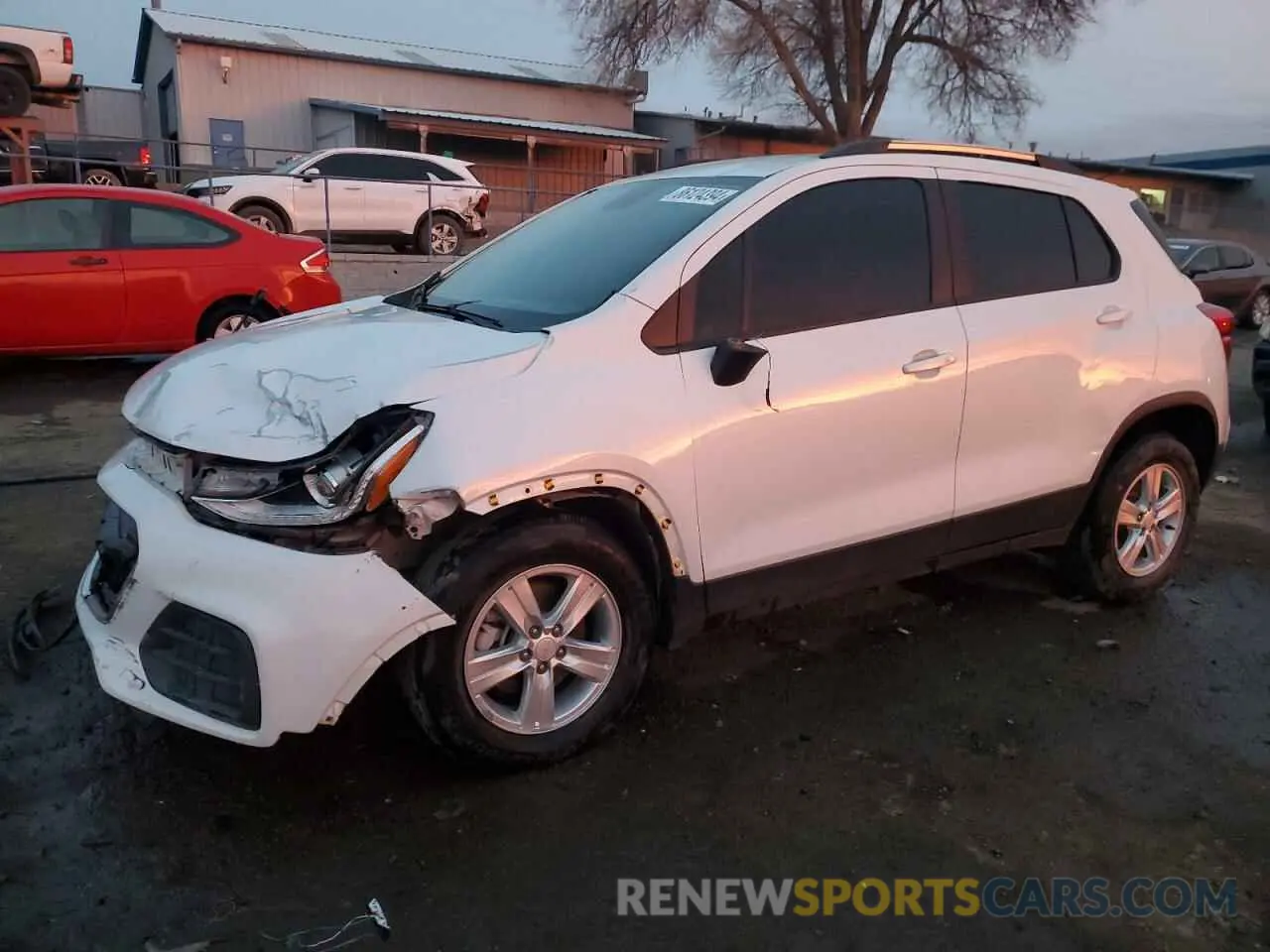 1 fotografías del automóvil dañado KL7CJPSB5MB351043 CHEVROLET TRAX 2021