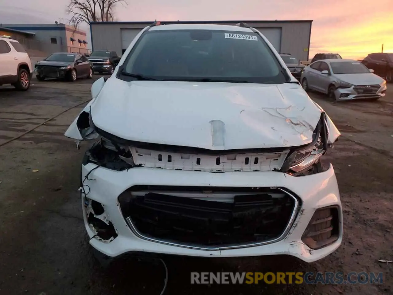 5 fotografías del automóvil dañado KL7CJPSB5MB351043 CHEVROLET TRAX 2021