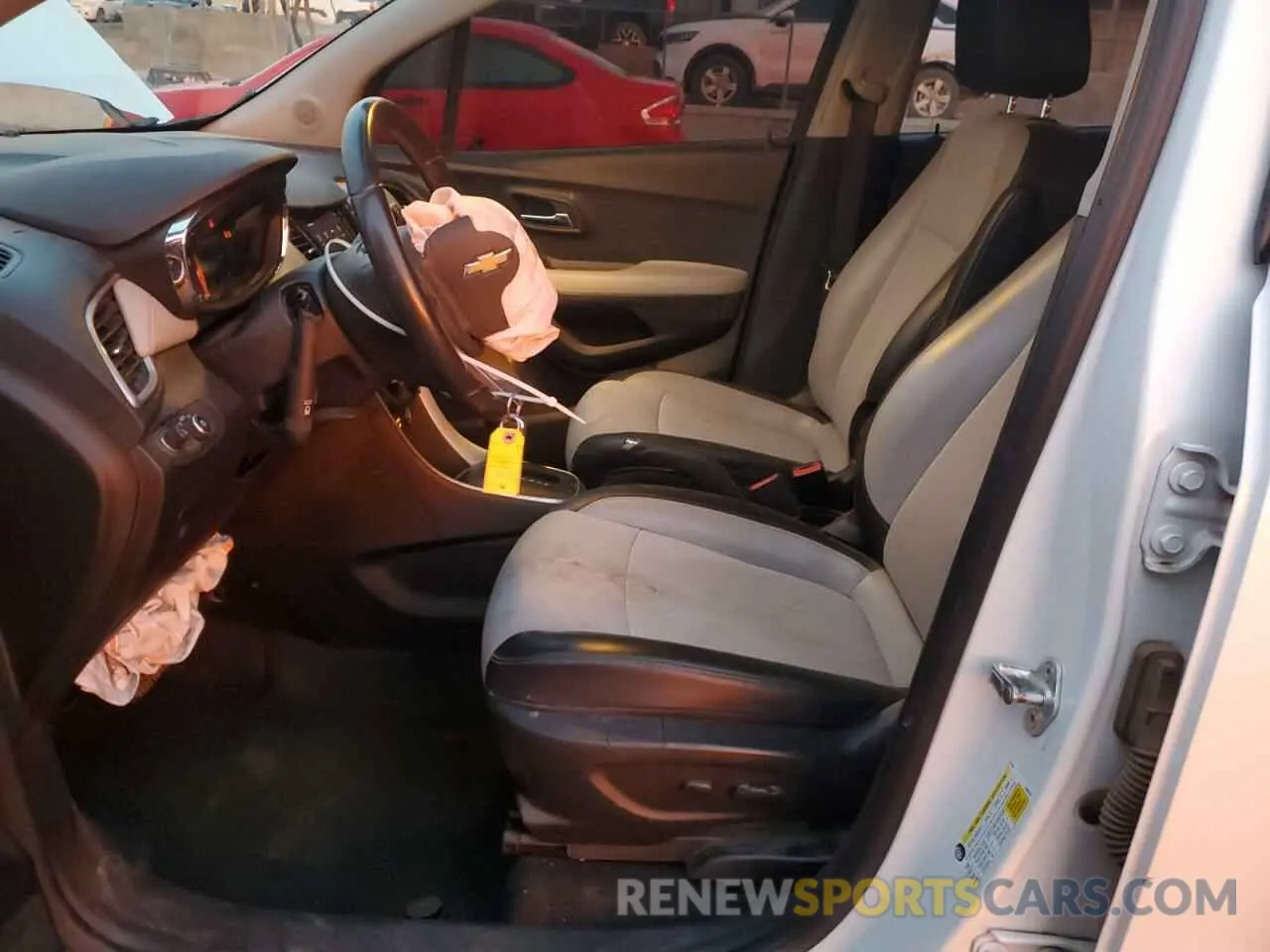7 fotografías del automóvil dañado KL7CJPSB5MB351043 CHEVROLET TRAX 2021