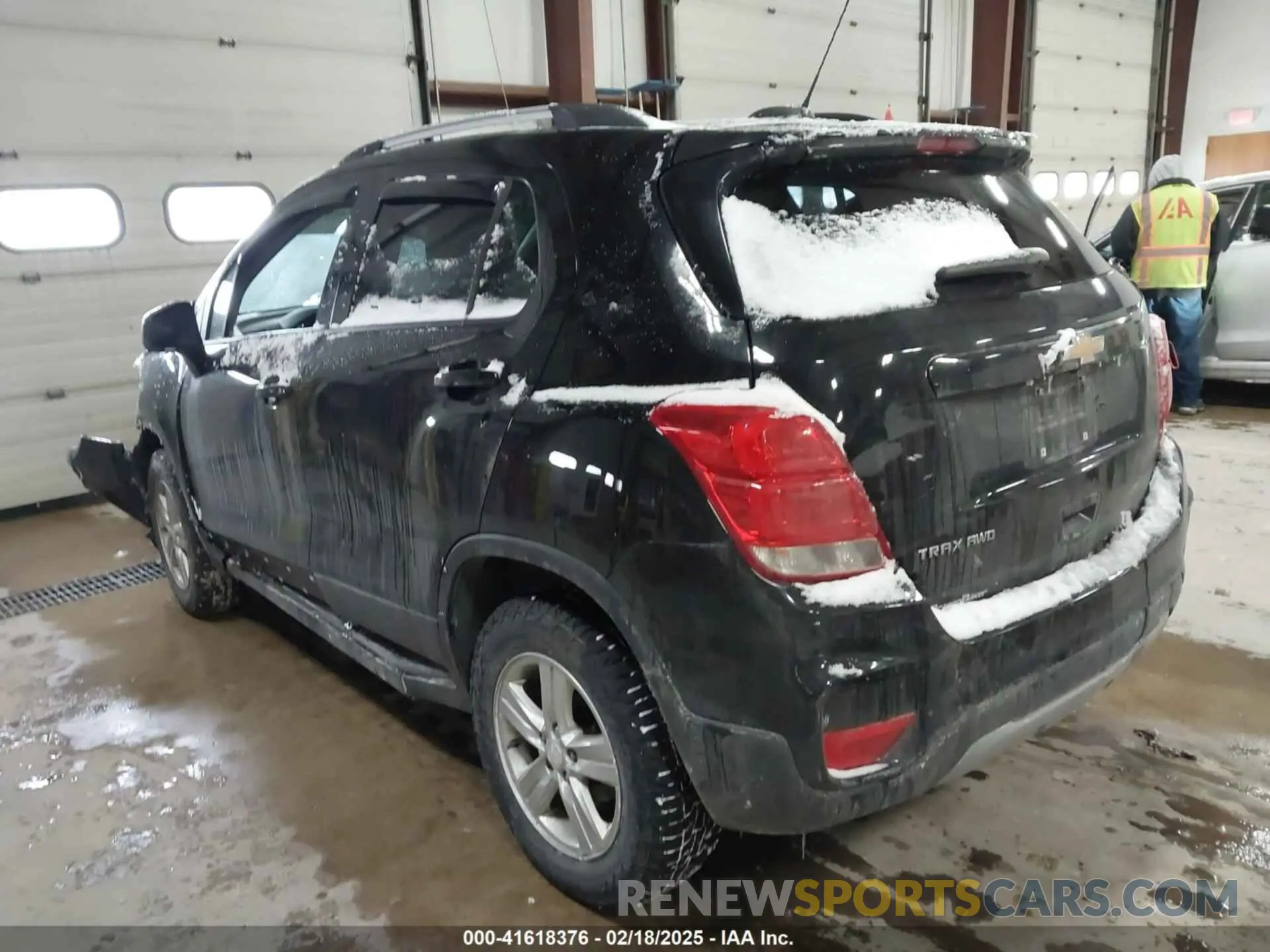 3 fotografías del automóvil dañado KL7CJPSB5MB353097 CHEVROLET TRAX 2021