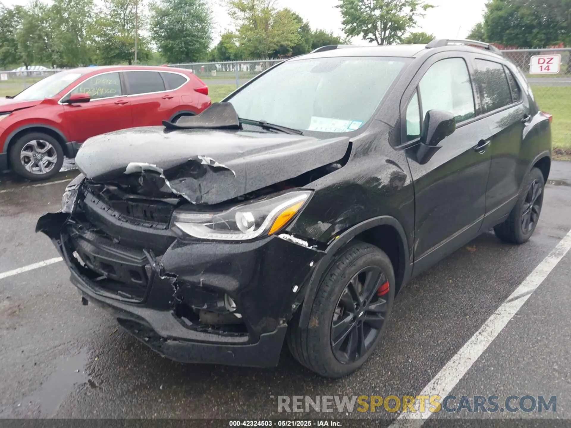 2 fotografías del automóvil dañado KL7CJPSB7MB334762 CHEVROLET TRAX 2021