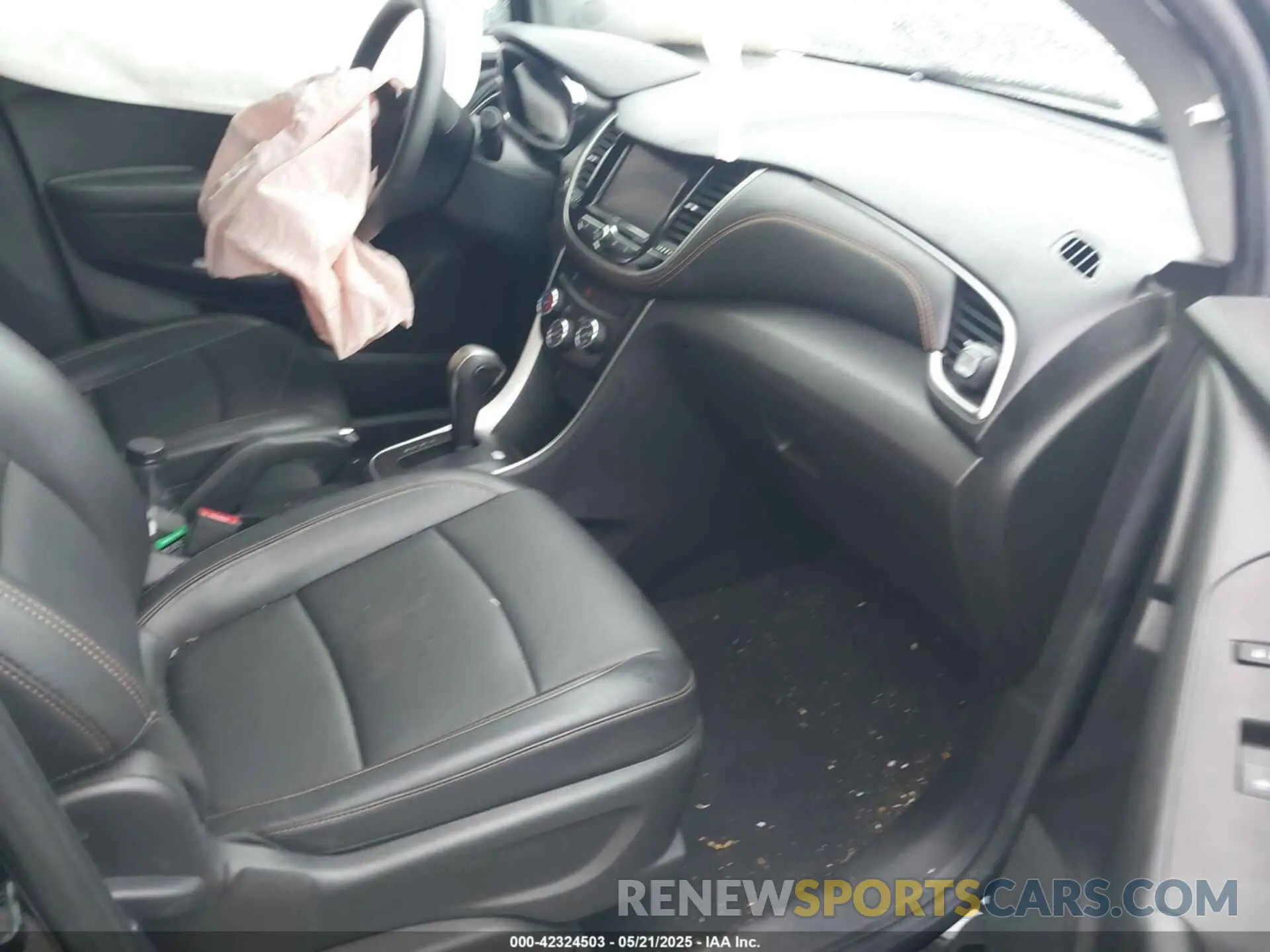 5 fotografías del automóvil dañado KL7CJPSB7MB334762 CHEVROLET TRAX 2021