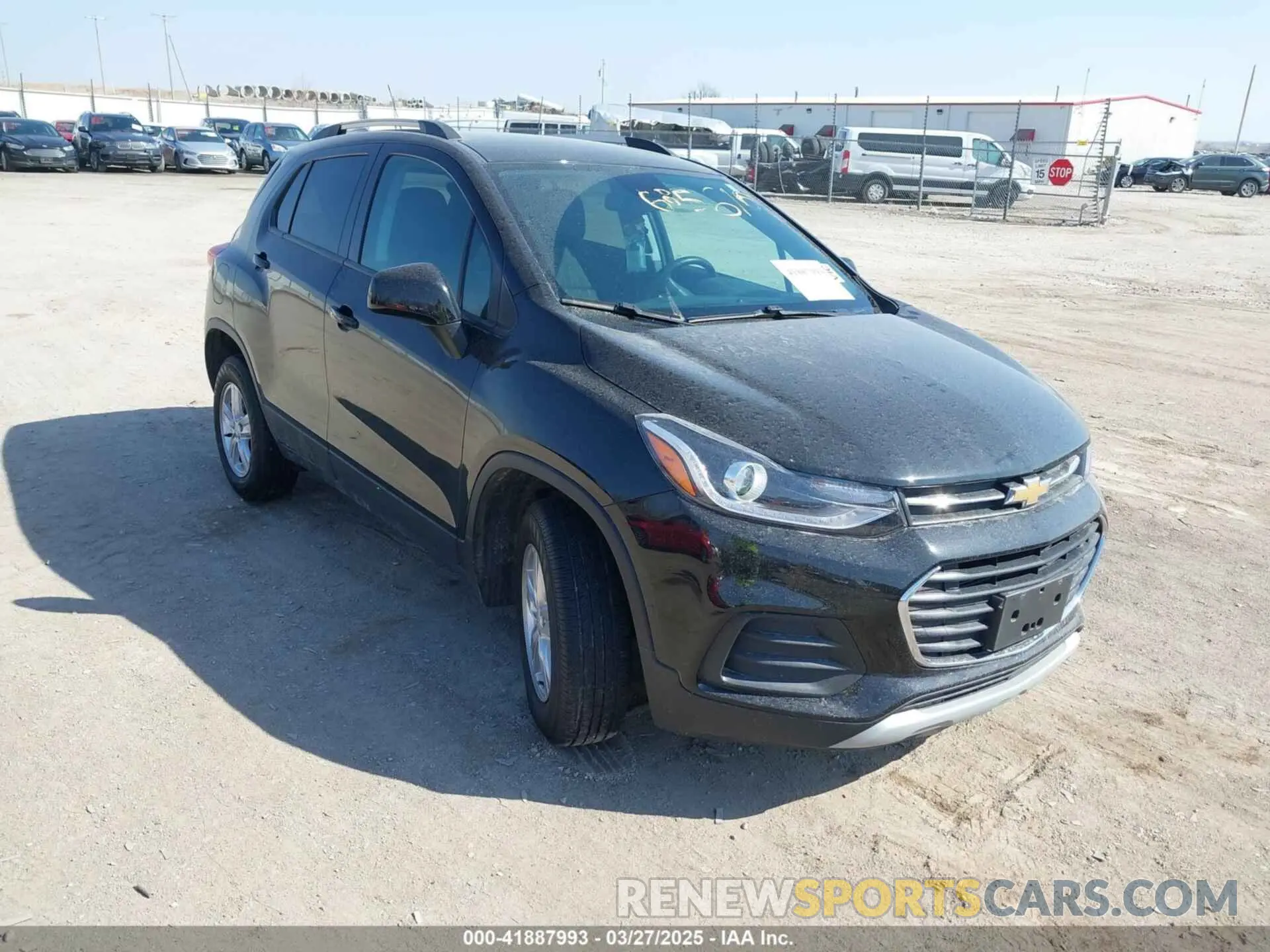 1 fotografías del automóvil dañado KL7CJPSB7MB352548 CHEVROLET TRAX 2021