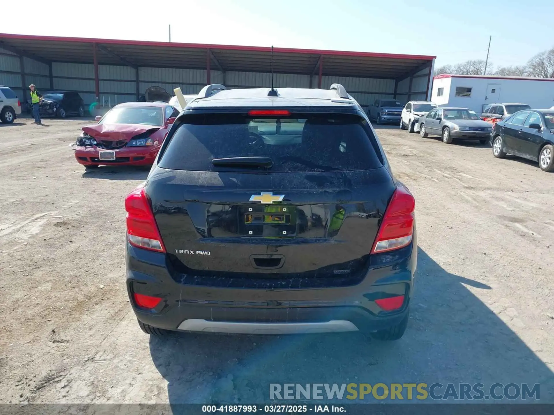 17 fotografías del automóvil dañado KL7CJPSB7MB352548 CHEVROLET TRAX 2021