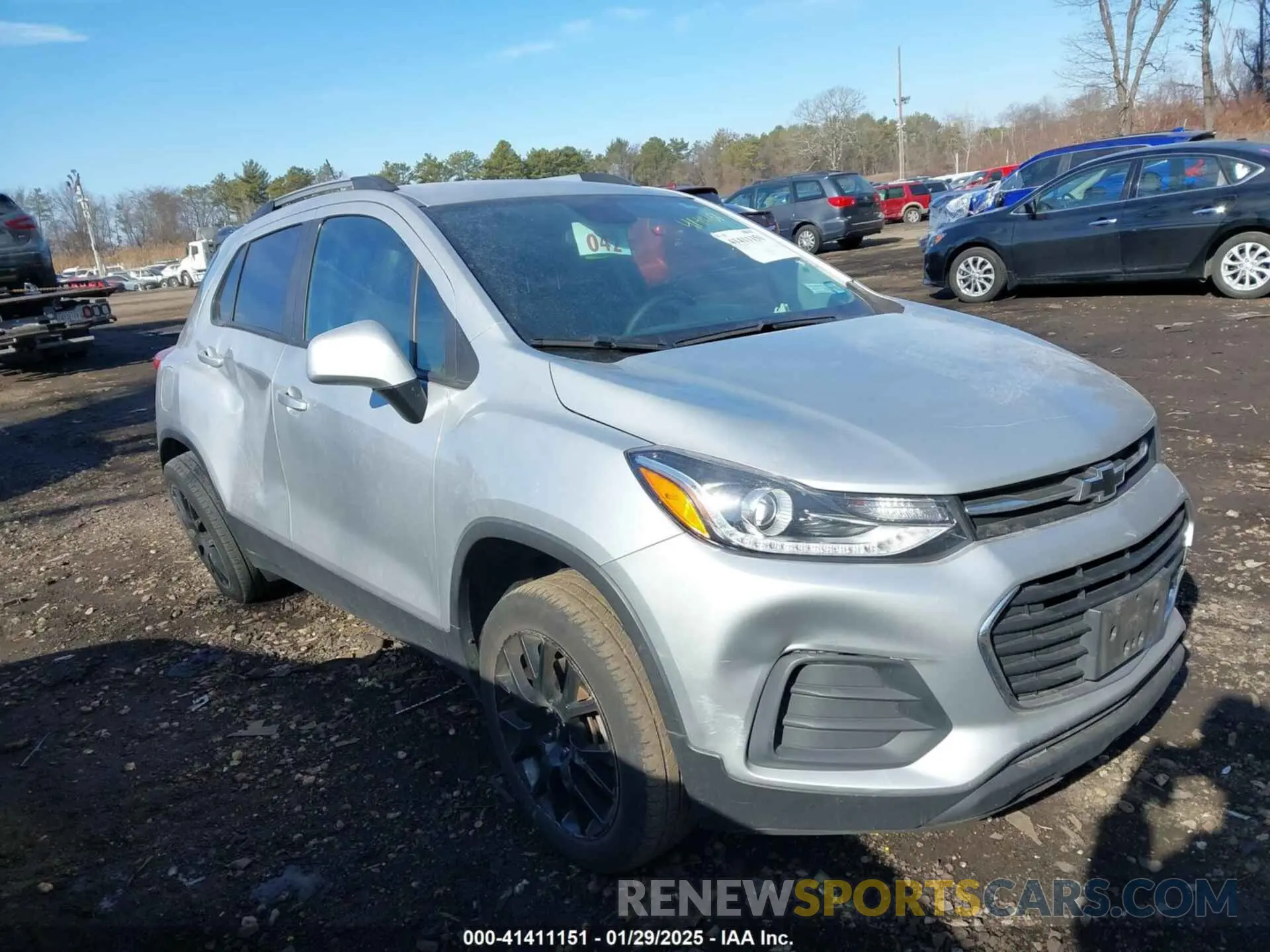 1 fotografías del automóvil dañado KL7CJPSB7MB354316 CHEVROLET TRAX 2021