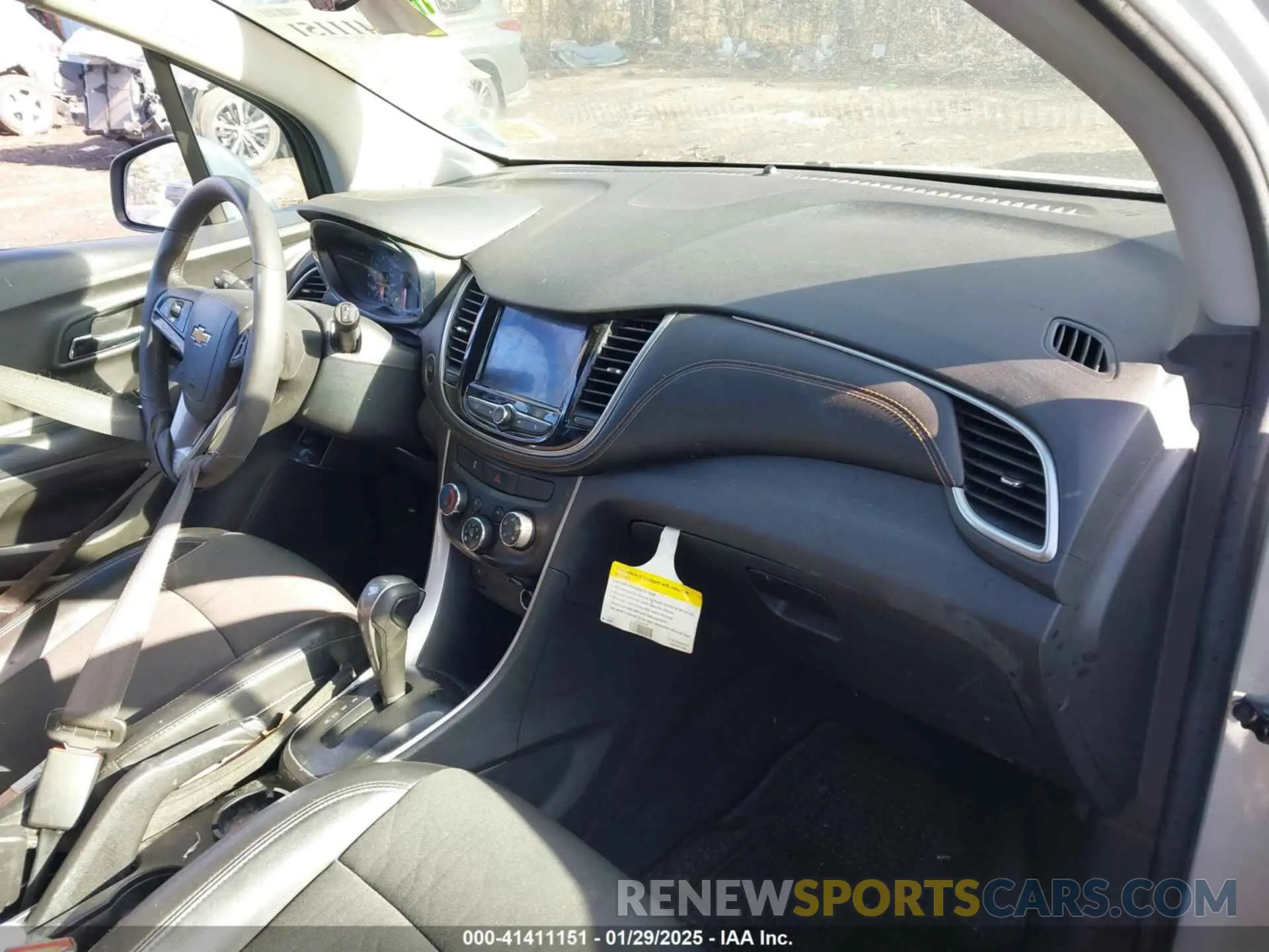 5 fotografías del automóvil dañado KL7CJPSB7MB354316 CHEVROLET TRAX 2021