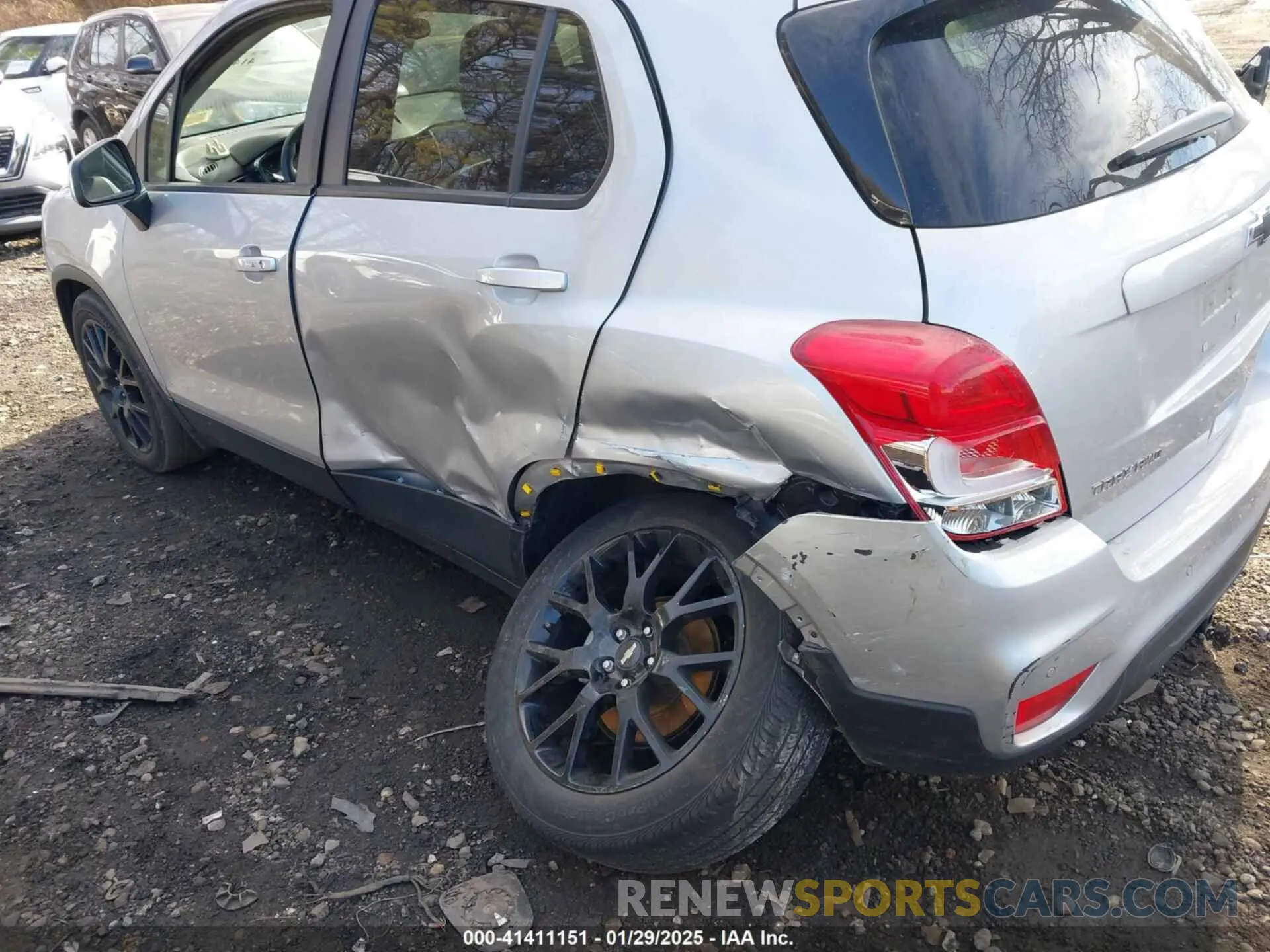 6 fotografías del automóvil dañado KL7CJPSB7MB354316 CHEVROLET TRAX 2021