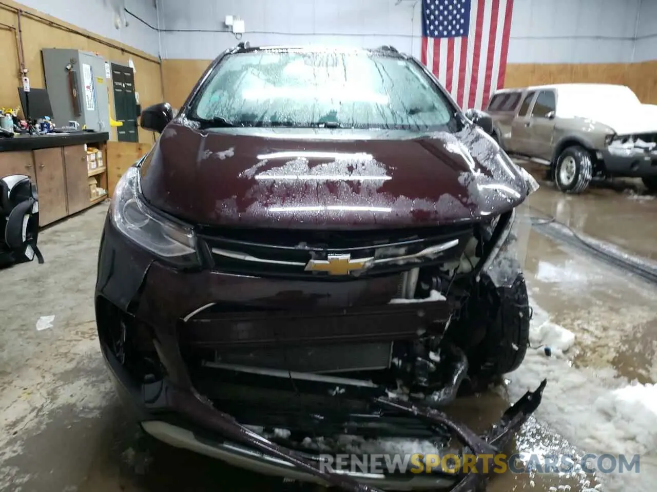 5 fotografías del automóvil dañado KL7CJPSB8MB328890 CHEVROLET TRAX 2021