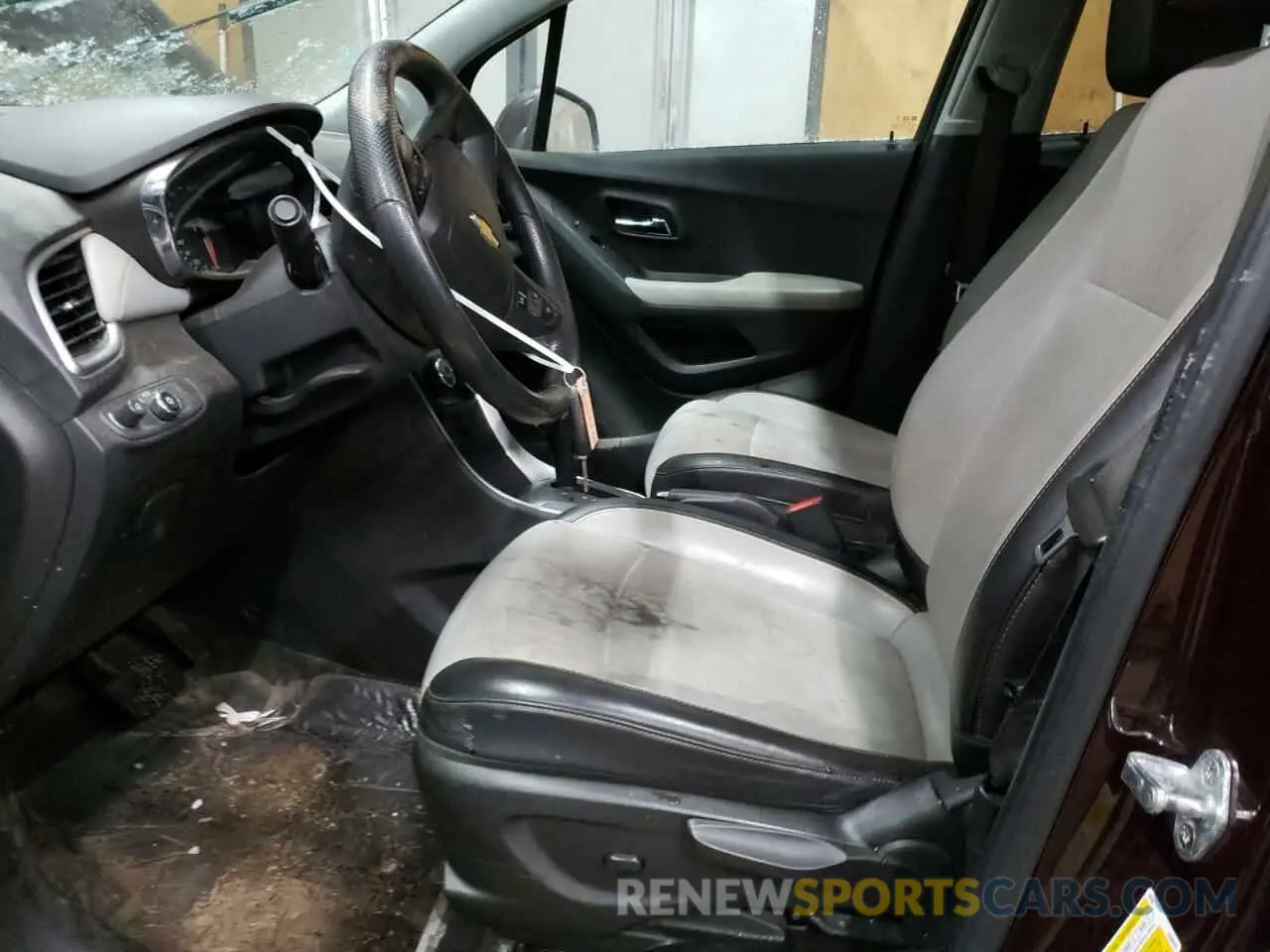 7 fotografías del automóvil dañado KL7CJPSB8MB328890 CHEVROLET TRAX 2021
