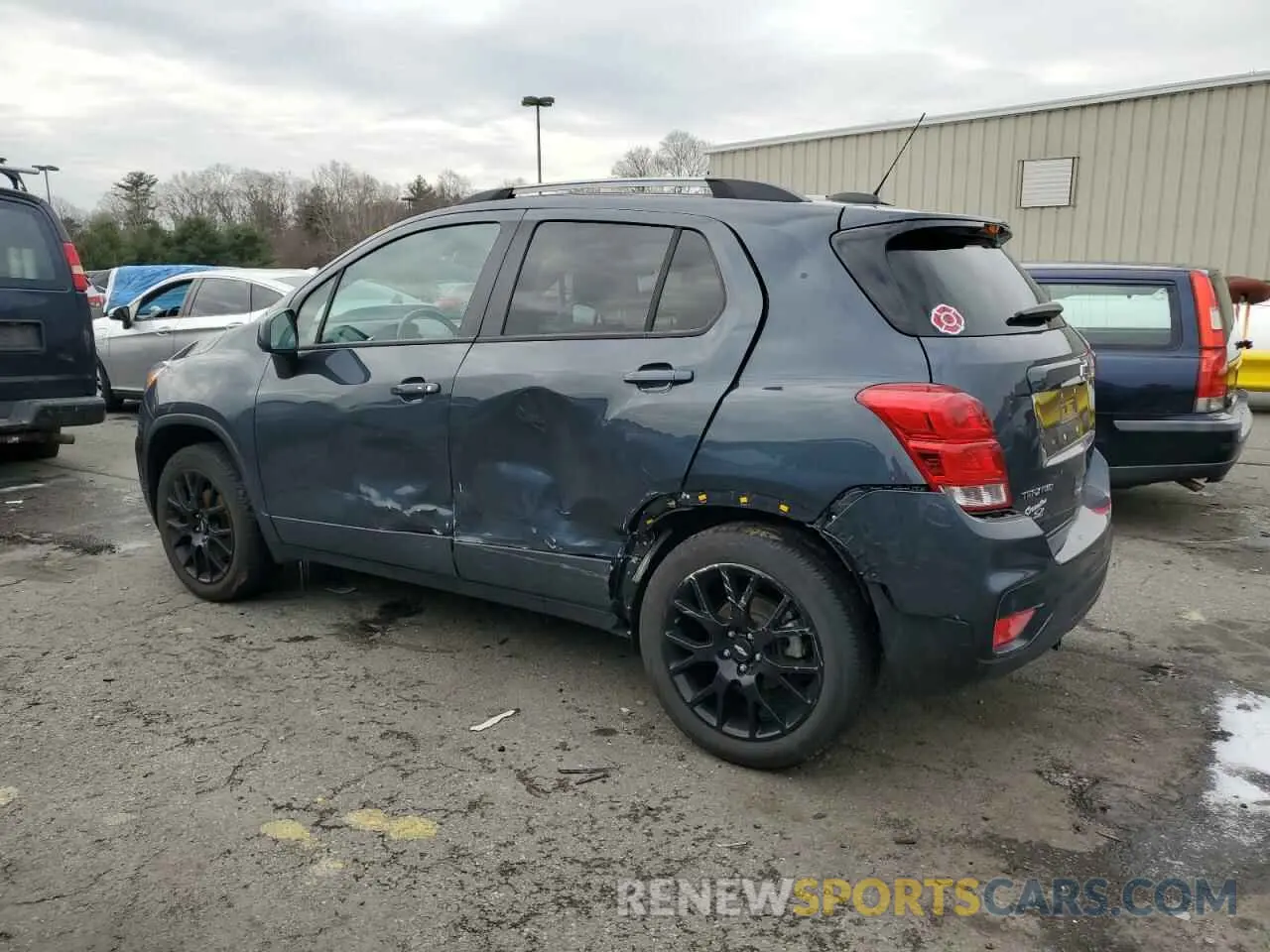 2 fotografías del automóvil dañado KL7CJPSB8MB348508 CHEVROLET TRAX 2021