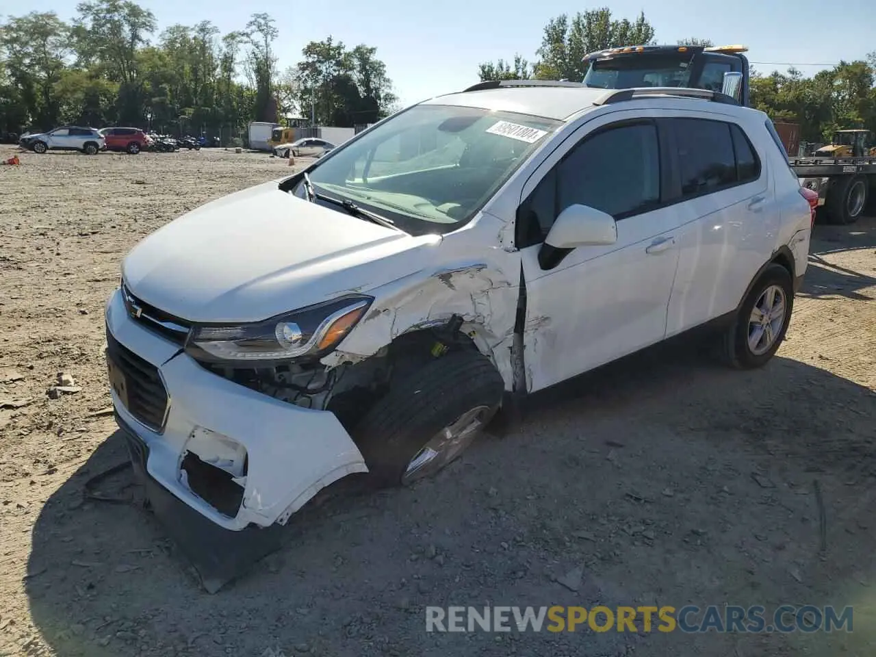 1 fotografías del automóvil dañado KL7CJPSB9MB319440 CHEVROLET TRAX 2021