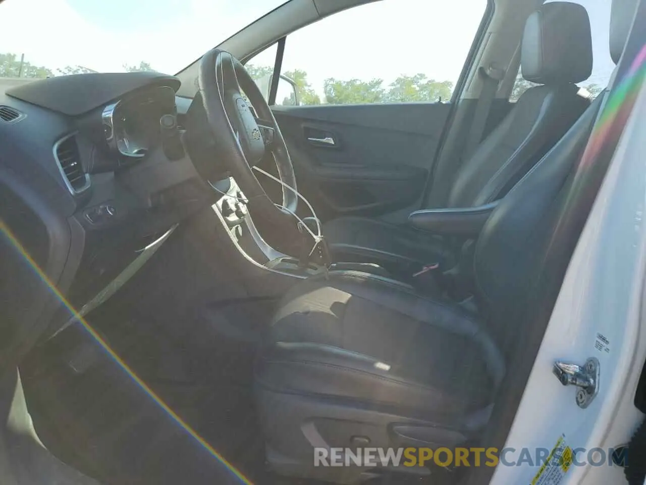 7 fotografías del automóvil dañado KL7CJPSB9MB319440 CHEVROLET TRAX 2021