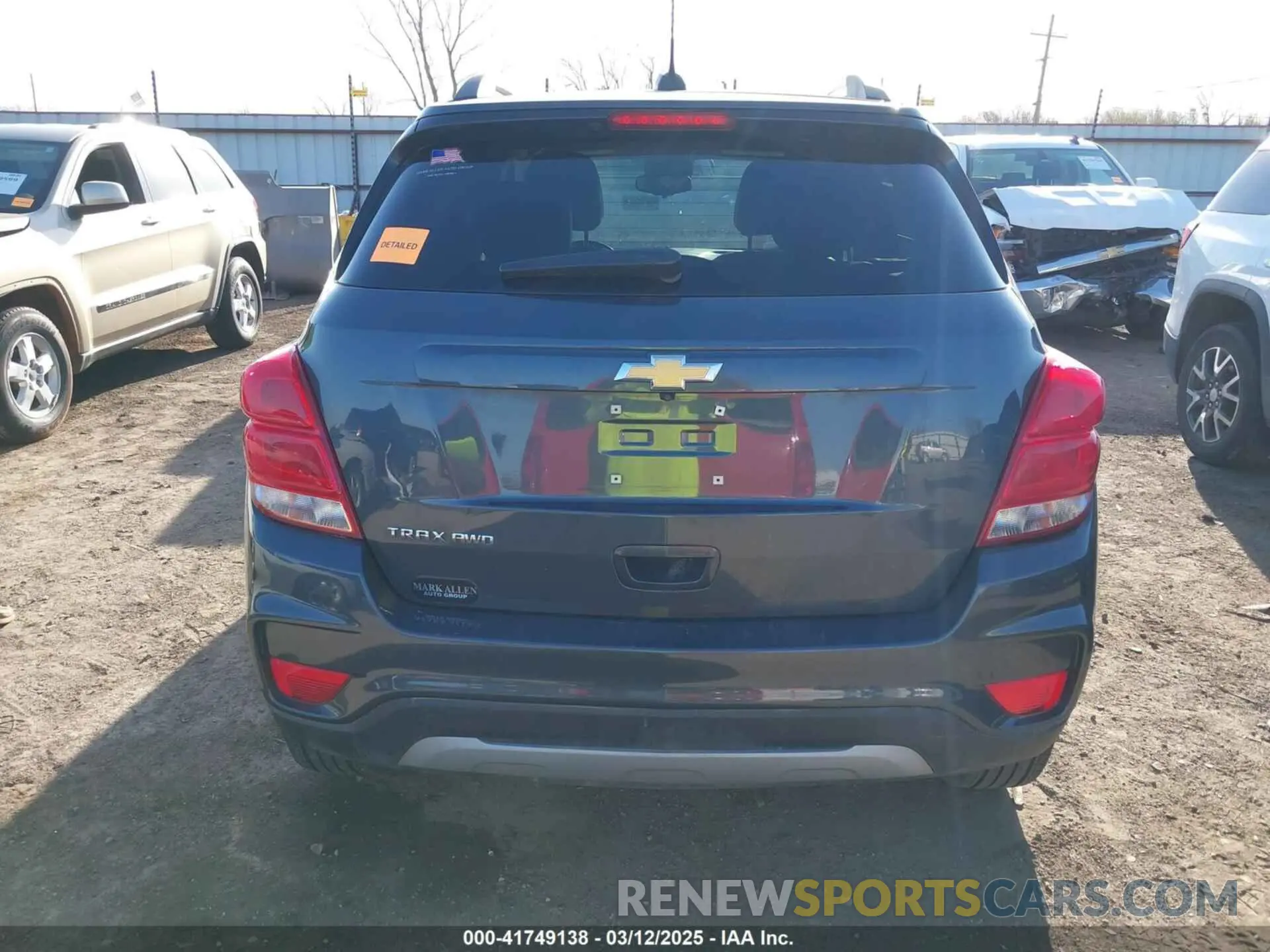 17 fotografías del automóvil dañado KL7CJPSB9MB324735 CHEVROLET TRAX 2021