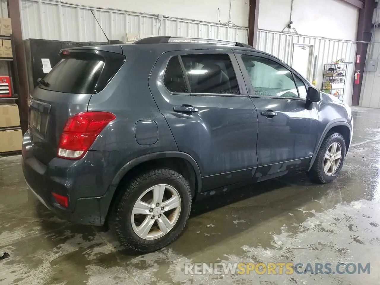 3 fotografías del automóvil dañado KL7CJPSB9MB326792 CHEVROLET TRAX 2021