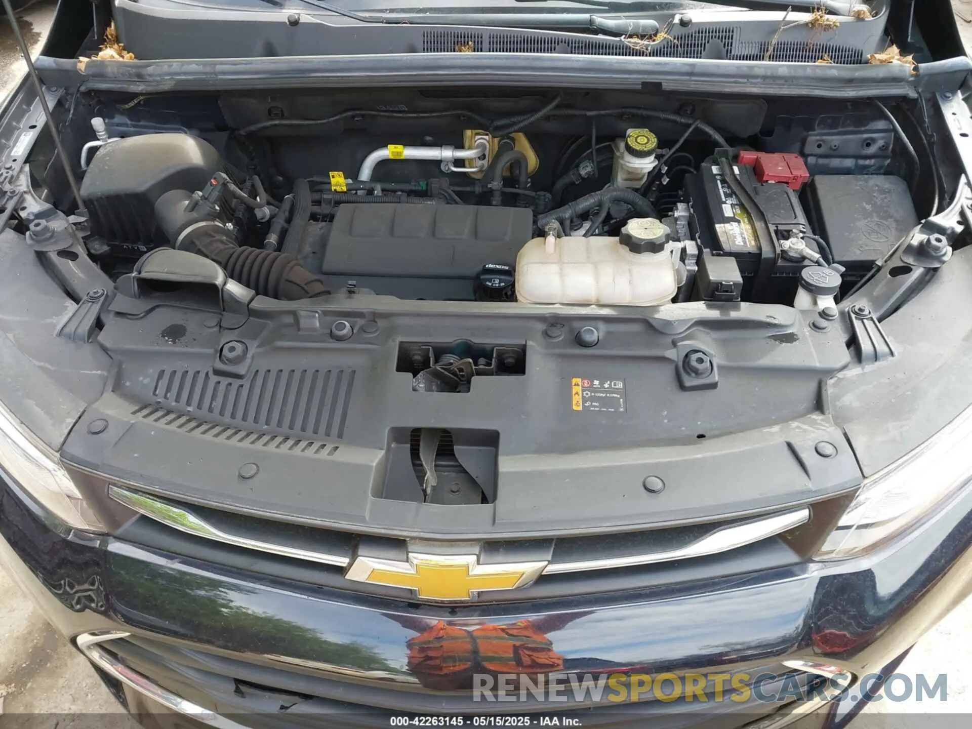10 fotografías del automóvil dañado KL7CJPSB9MB328963 CHEVROLET TRAX 2021