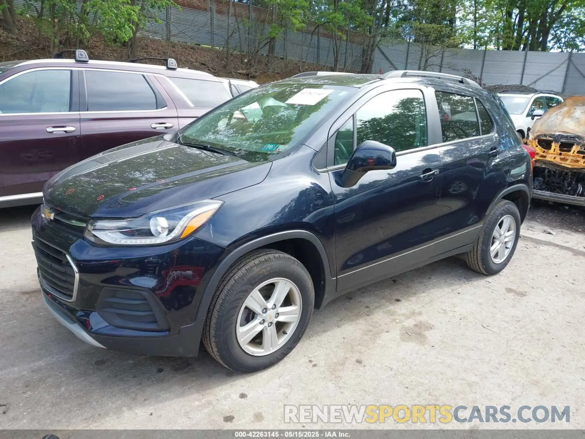 2 fotografías del automóvil dañado KL7CJPSB9MB328963 CHEVROLET TRAX 2021