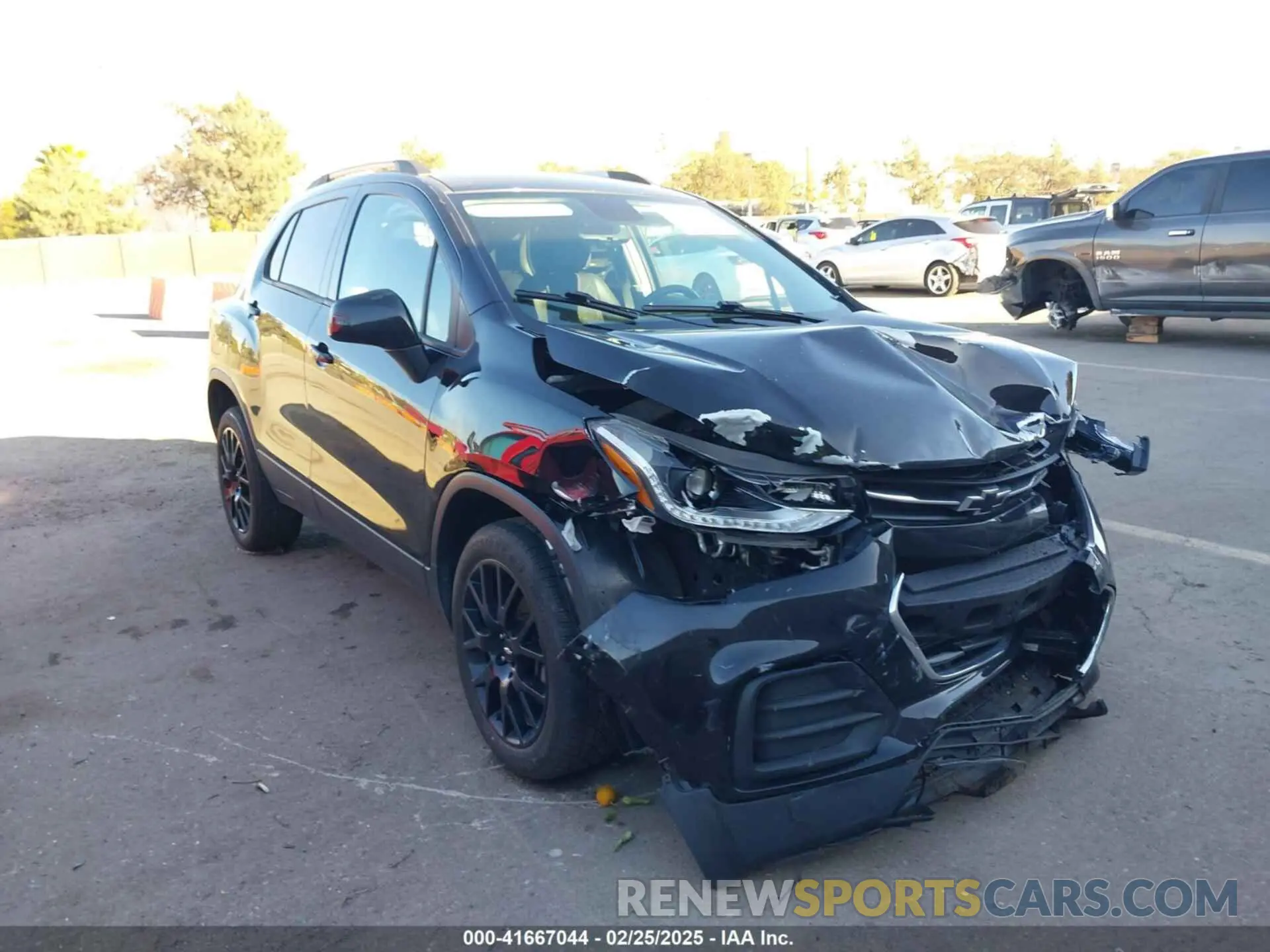 1 fotografías del automóvil dañado KL7CJPSB9MB342992 CHEVROLET TRAX 2021