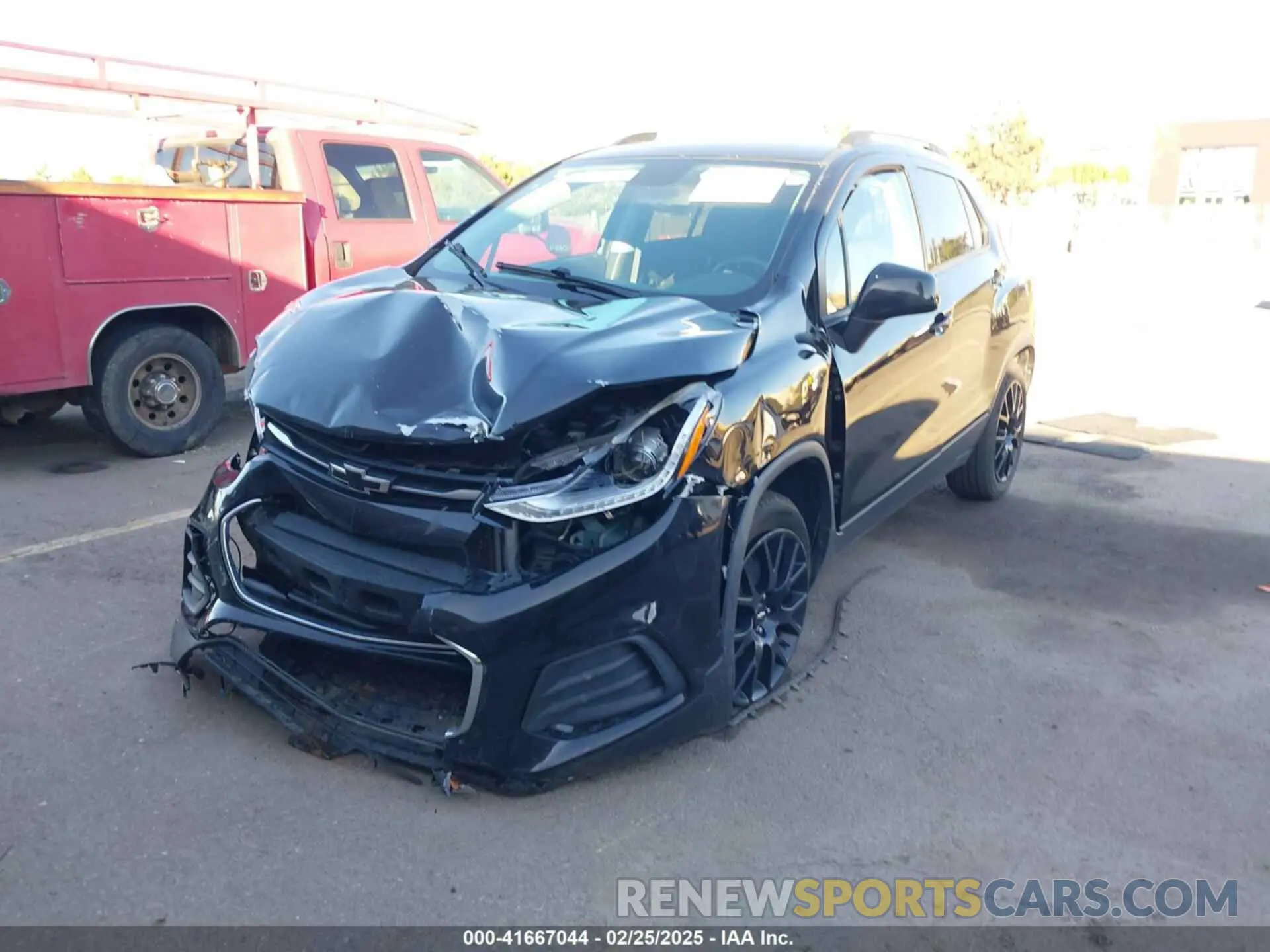 2 fotografías del automóvil dañado KL7CJPSB9MB342992 CHEVROLET TRAX 2021