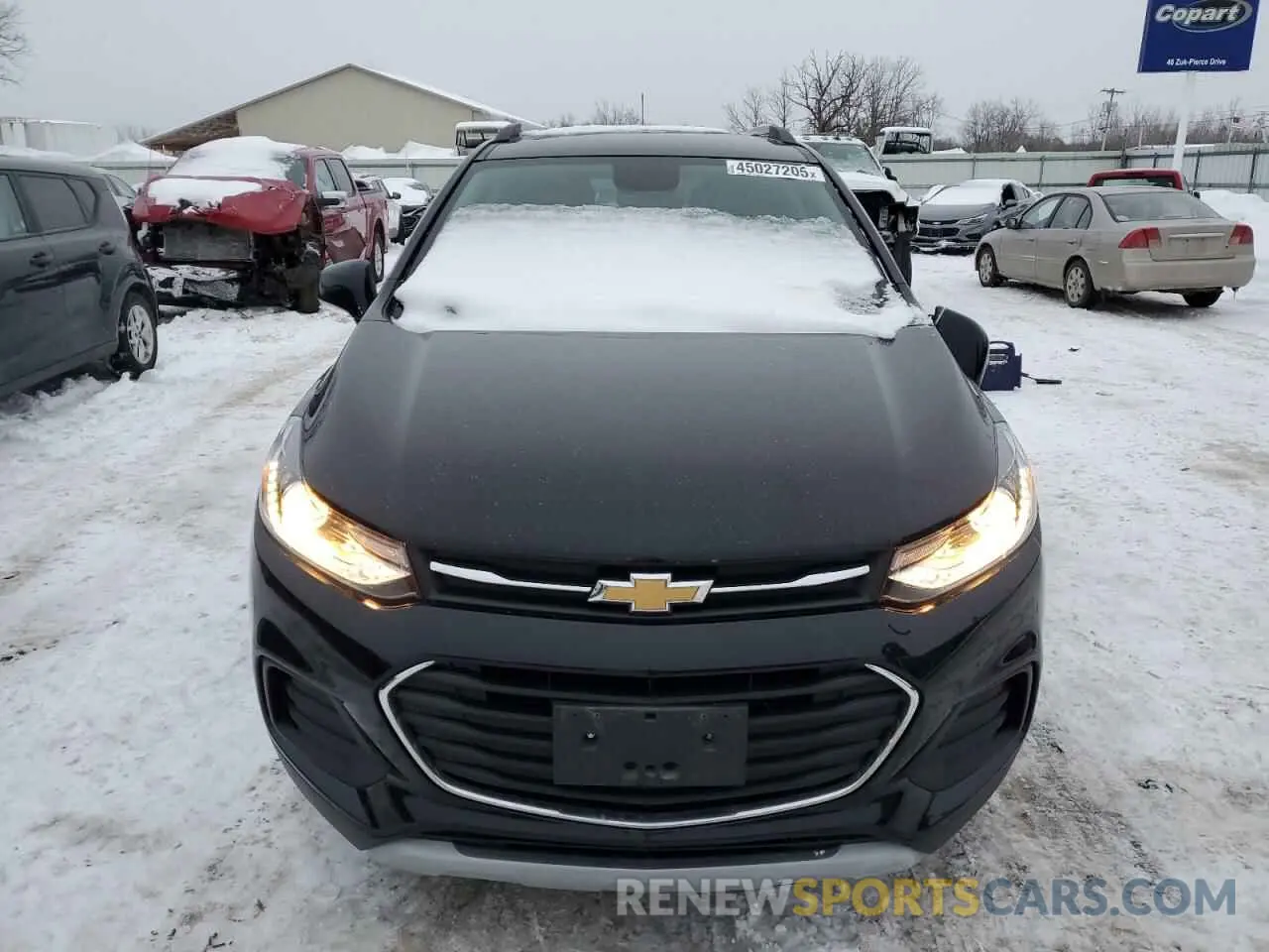 5 fotografías del automóvil dañado KL7CJPSBXMB326087 CHEVROLET TRAX 2021