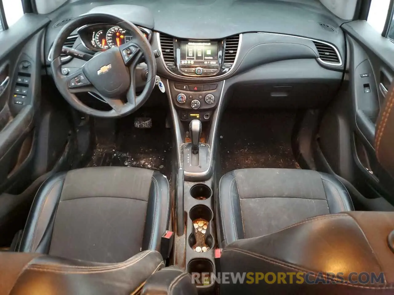 8 fotografías del automóvil dañado KL7CJPSBXMB326087 CHEVROLET TRAX 2021