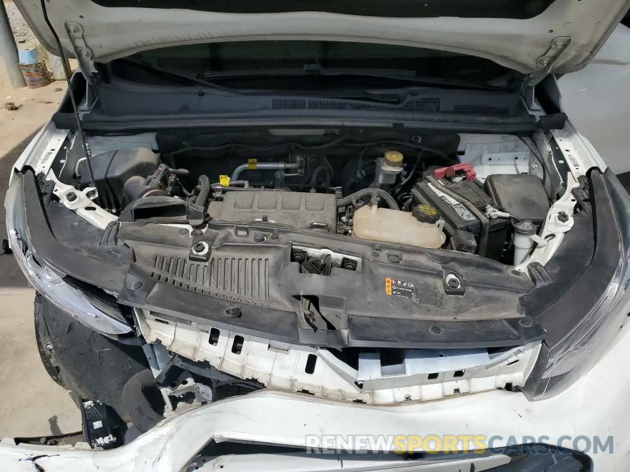 11 fotografías del automóvil dañado KL7CJPSBXMB357145 CHEVROLET TRAX 2021