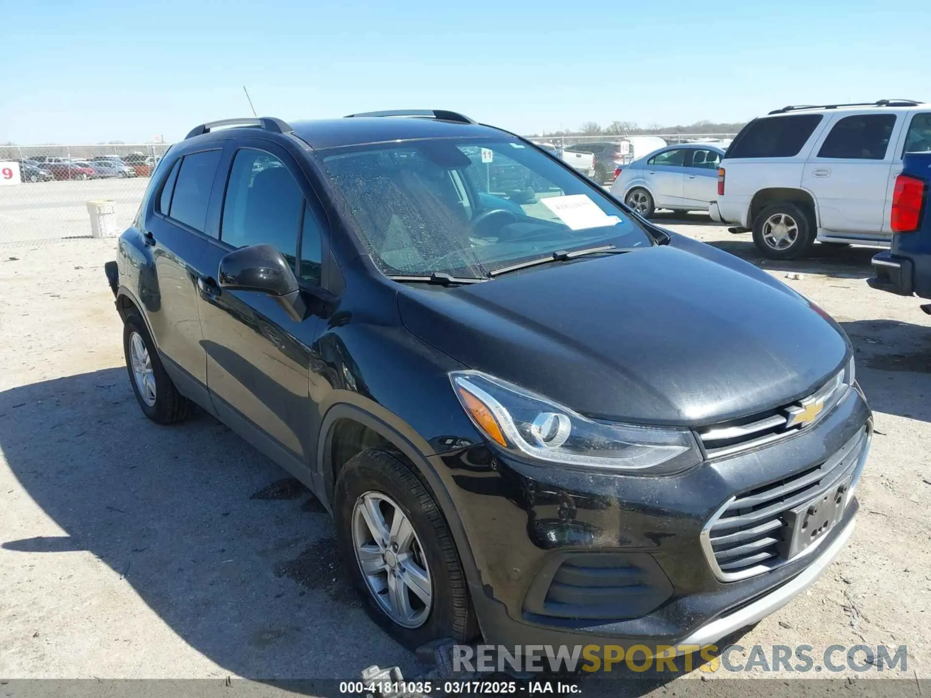 1 fotografías del automóvil dañado KL7CJPSM0MB363232 CHEVROLET TRAX 2021