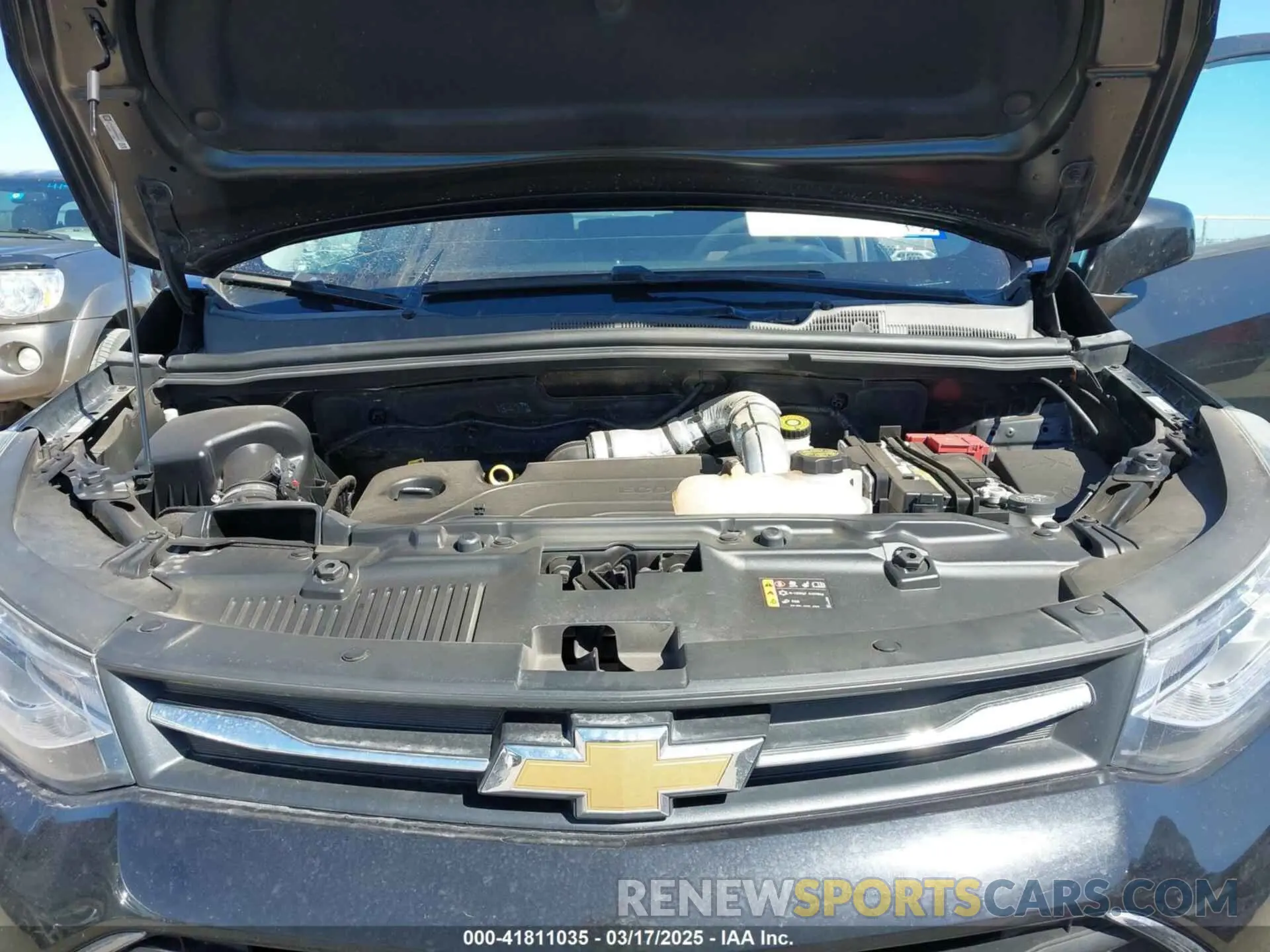 10 fotografías del automóvil dañado KL7CJPSM0MB363232 CHEVROLET TRAX 2021