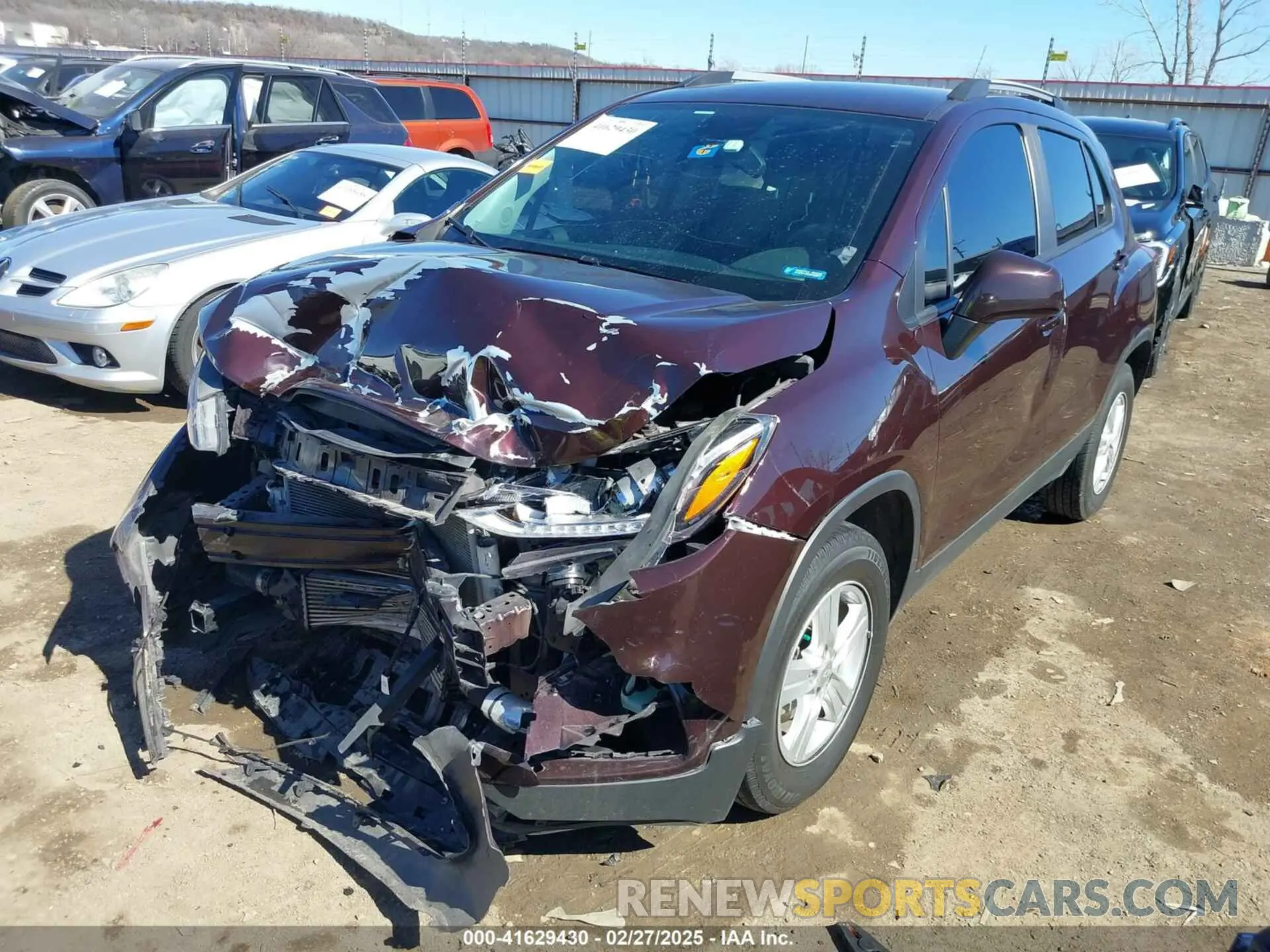 6 fotografías del automóvil dañado KL7CJPSM1MB360646 CHEVROLET TRAX 2021