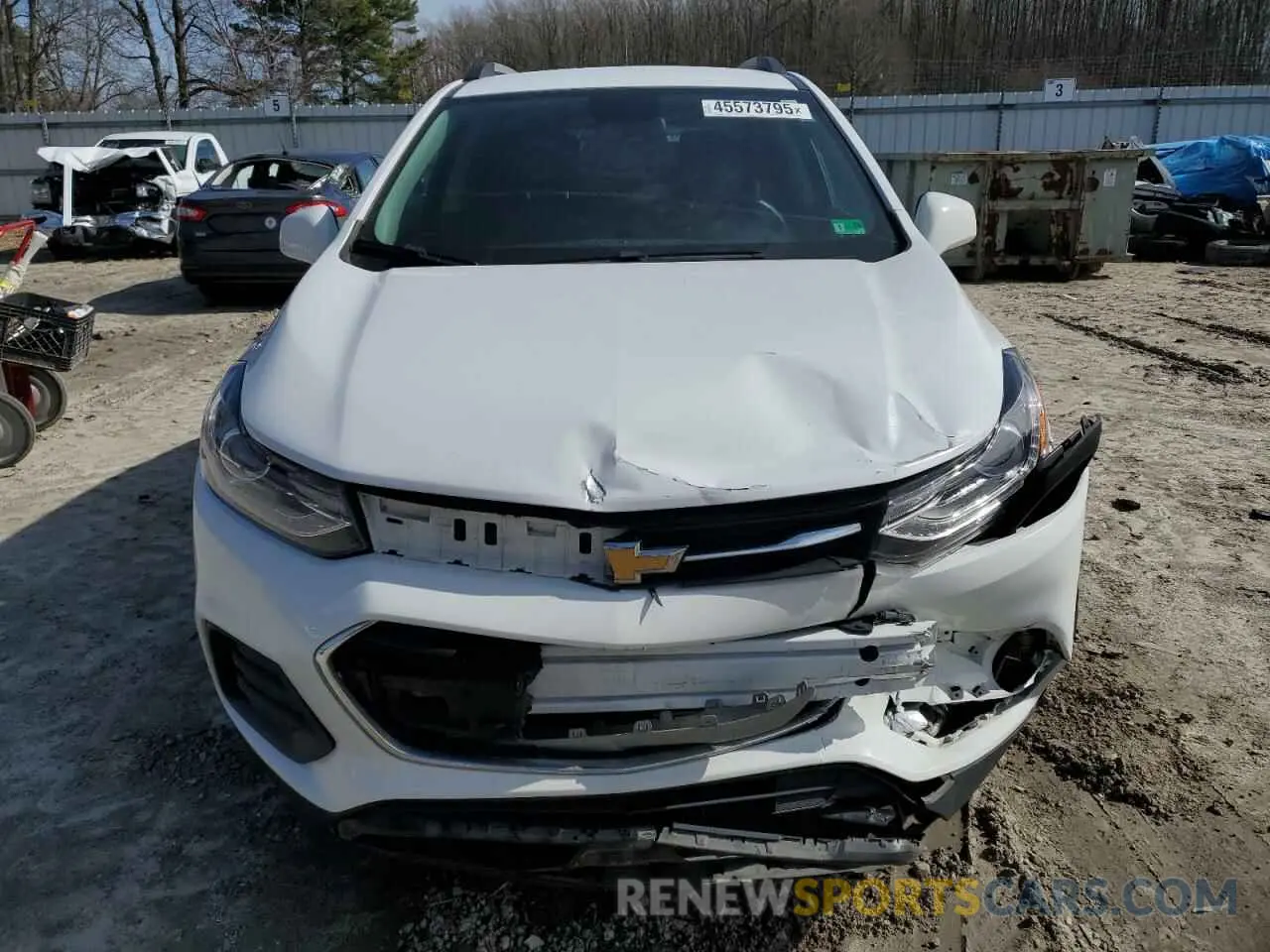 5 fotografías del automóvil dañado KL7CJPSM1MB365121 CHEVROLET TRAX 2021