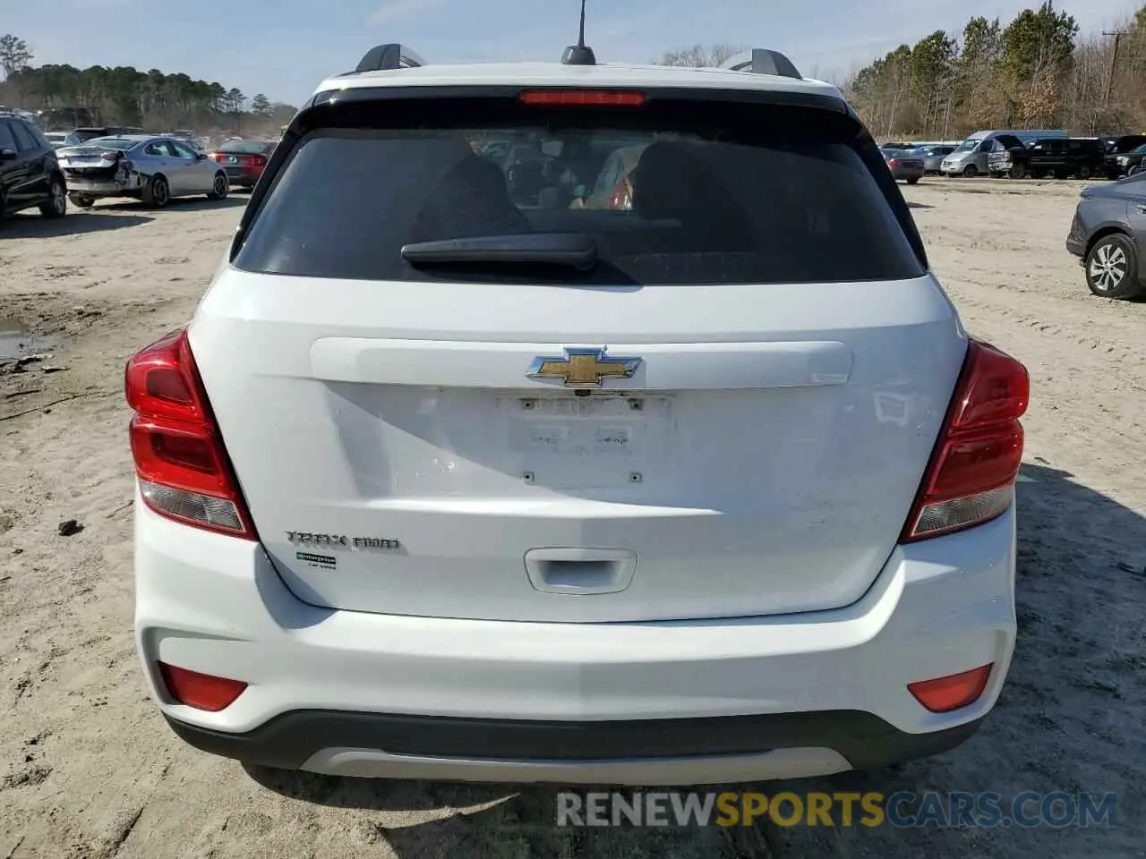 6 fotografías del automóvil dañado KL7CJPSM1MB365121 CHEVROLET TRAX 2021