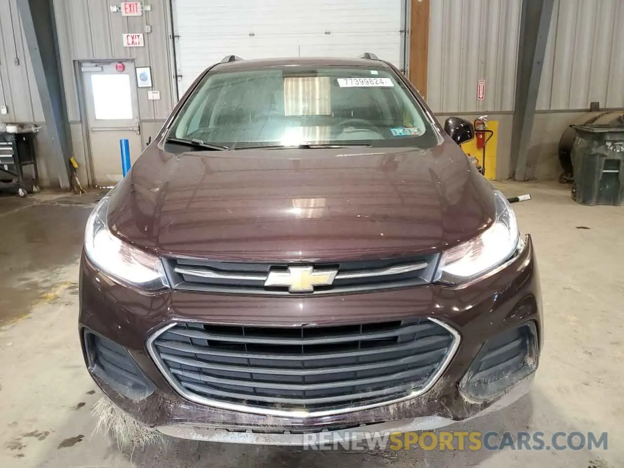 5 fotografías del automóvil dañado KL7CJPSM1MB366849 CHEVROLET TRAX 2021