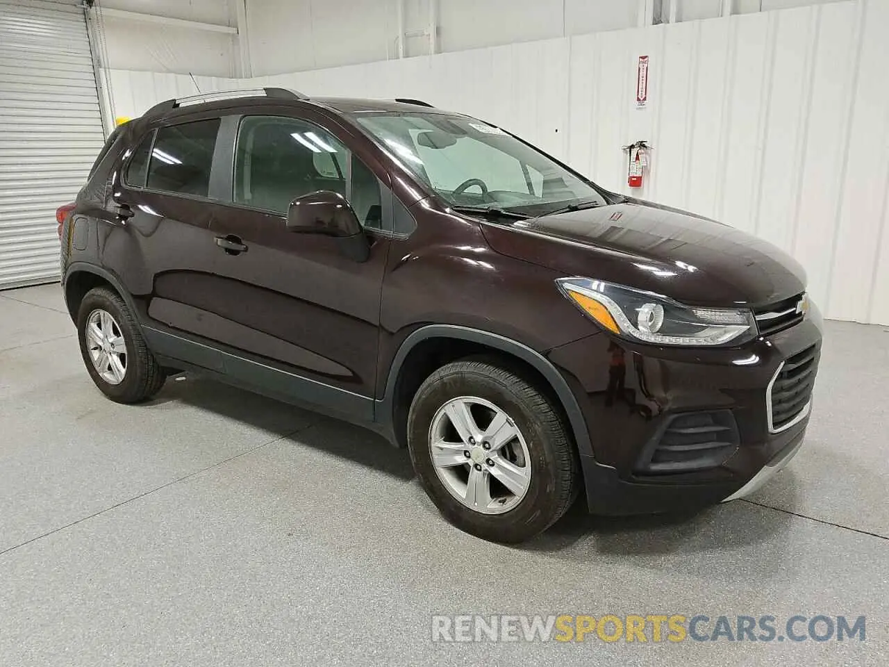 4 fotografías del automóvil dañado KL7CJPSM2MB373373 CHEVROLET TRAX 2021