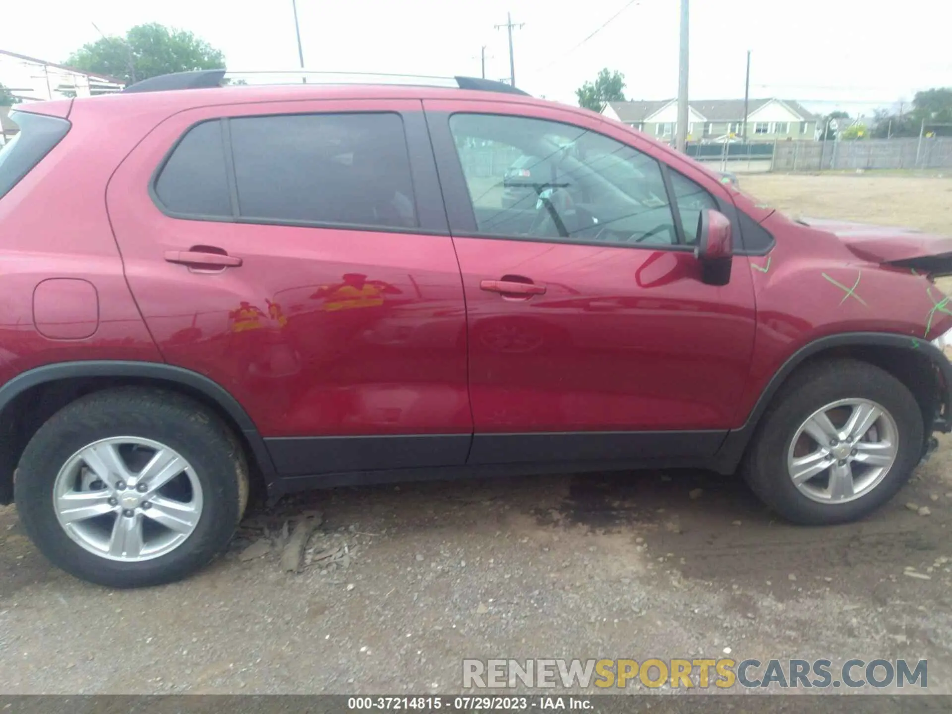 13 fotografías del automóvil dañado KL7CJPSM4MB367798 CHEVROLET TRAX 2021