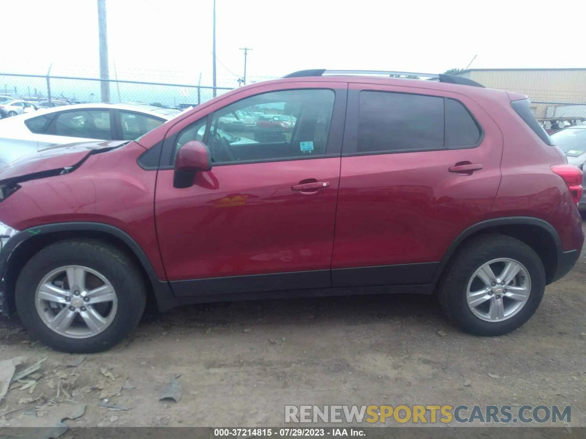 14 fotografías del automóvil dañado KL7CJPSM4MB367798 CHEVROLET TRAX 2021
