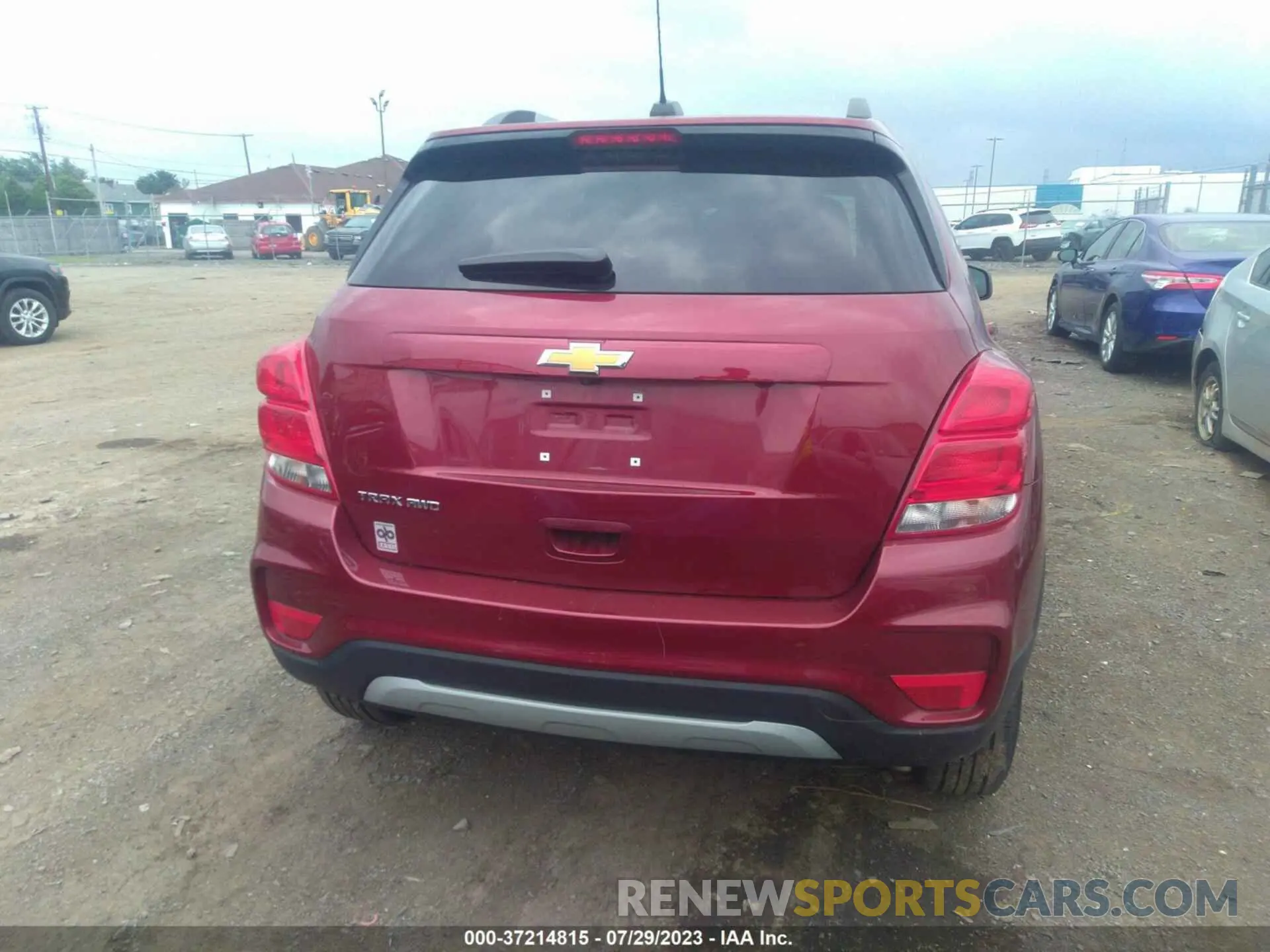 16 fotografías del automóvil dañado KL7CJPSM4MB367798 CHEVROLET TRAX 2021