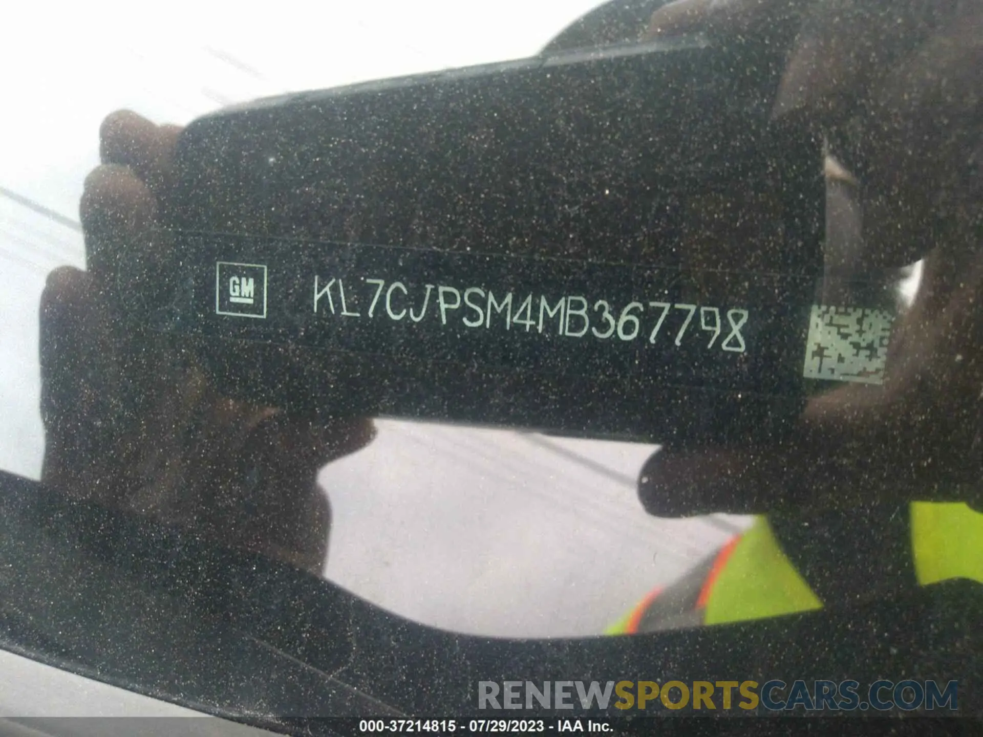 9 fotografías del automóvil dañado KL7CJPSM4MB367798 CHEVROLET TRAX 2021