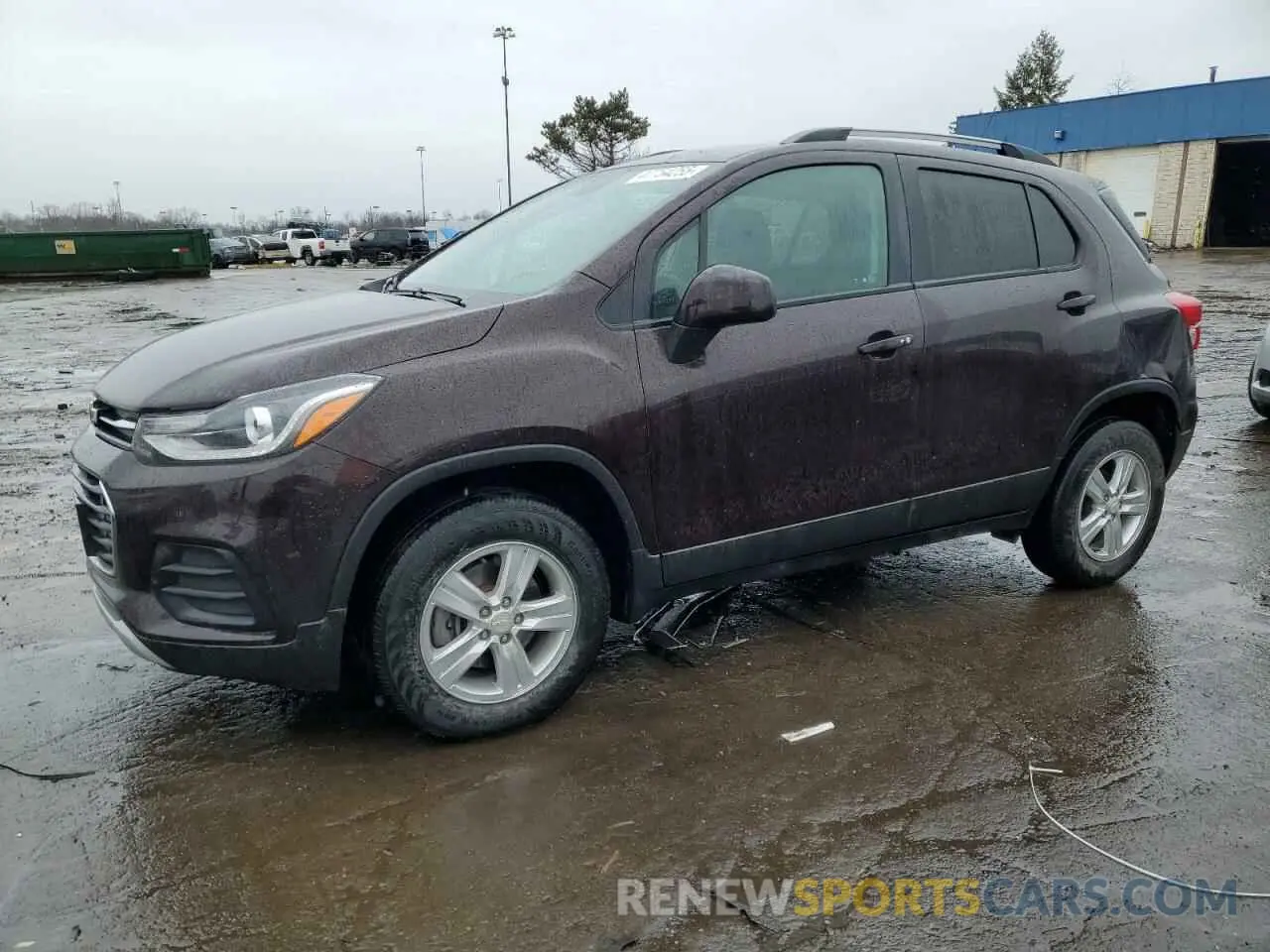 1 fotografías del automóvil dañado KL7CJPSM5MB366949 CHEVROLET TRAX 2021