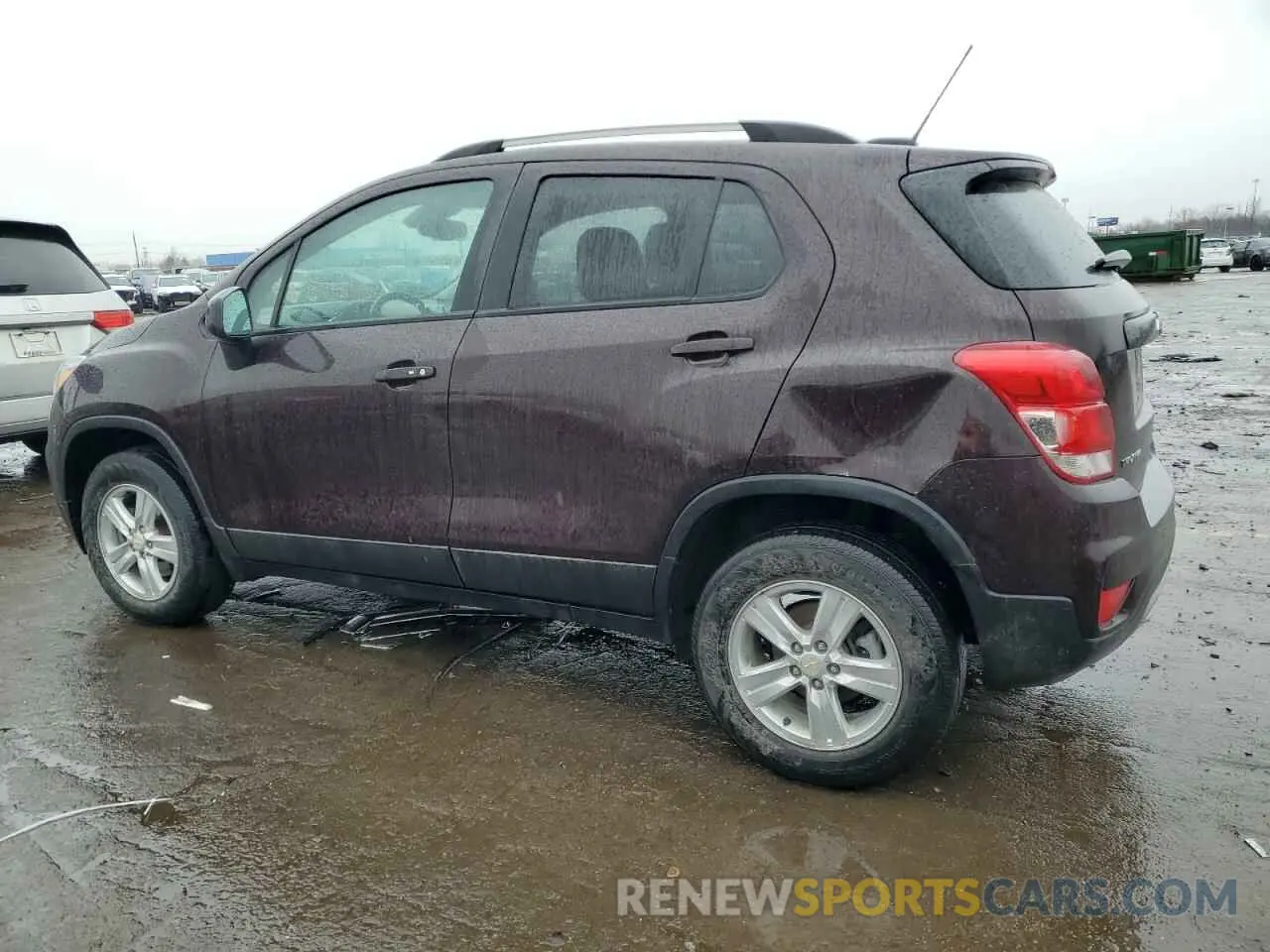 2 fotografías del automóvil dañado KL7CJPSM5MB366949 CHEVROLET TRAX 2021