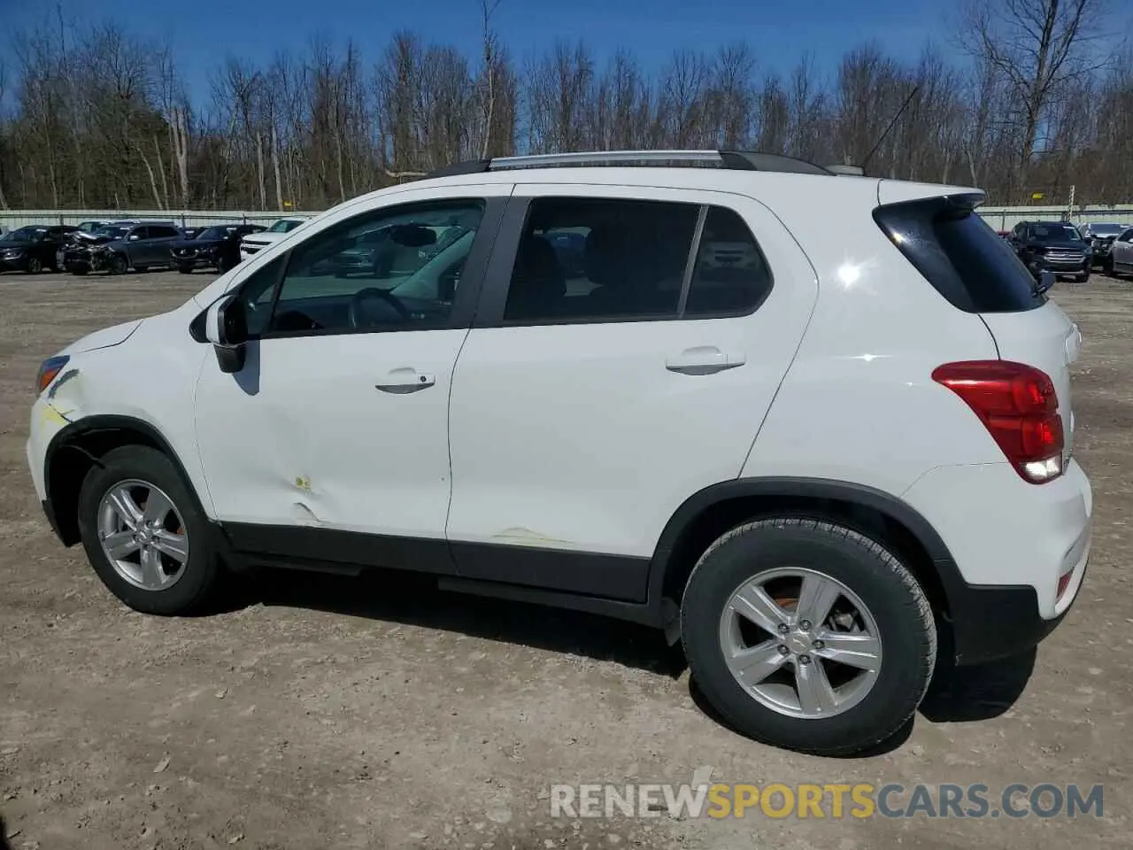 2 fotografías del automóvil dañado KL7CJPSM5MB372394 CHEVROLET TRAX 2021