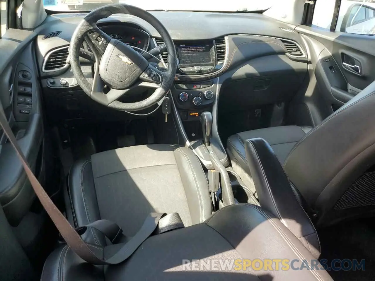 8 fotografías del automóvil dañado KL7CJPSM5MB372394 CHEVROLET TRAX 2021