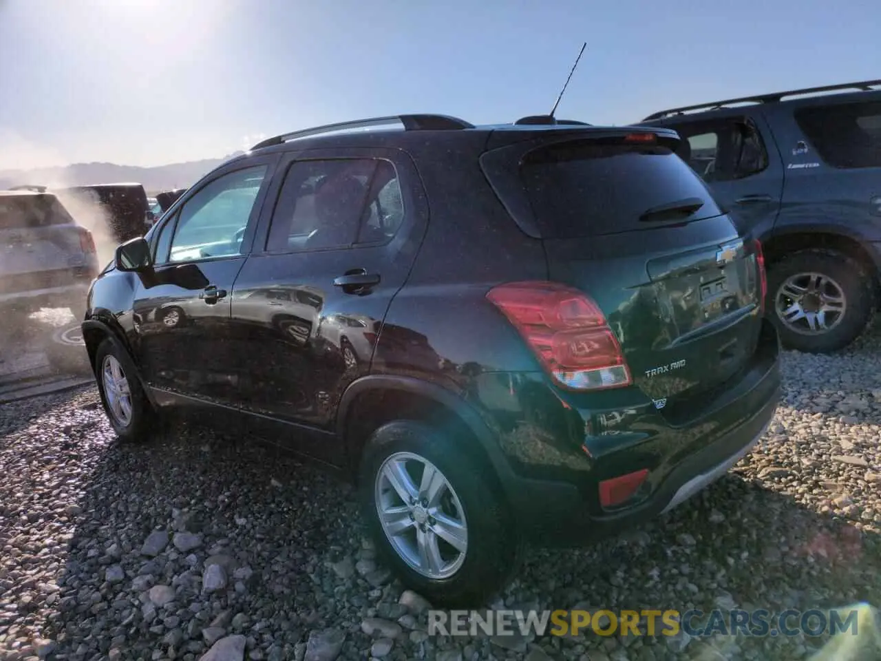 2 fotografías del automóvil dañado KL7CJPSM7MB371313 CHEVROLET TRAX 2021