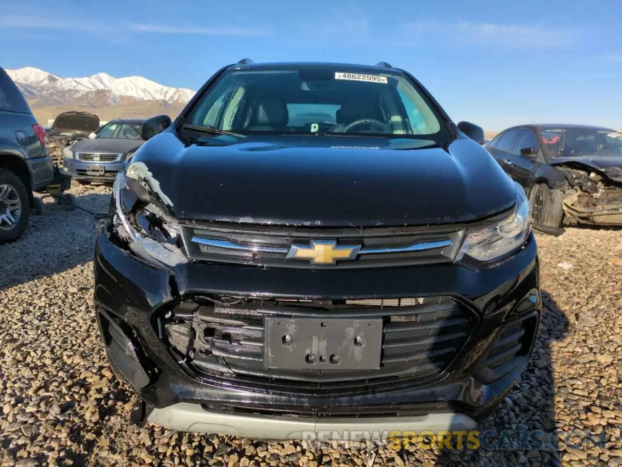 5 fotografías del automóvil dañado KL7CJPSM7MB371313 CHEVROLET TRAX 2021